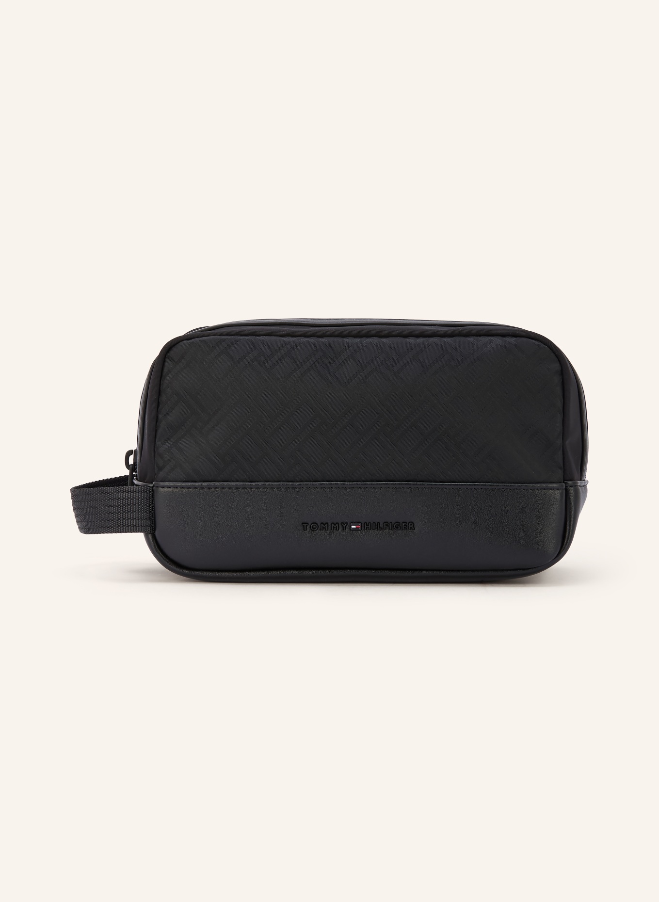 TOMMY HILFIGER Toilettas: ZWART