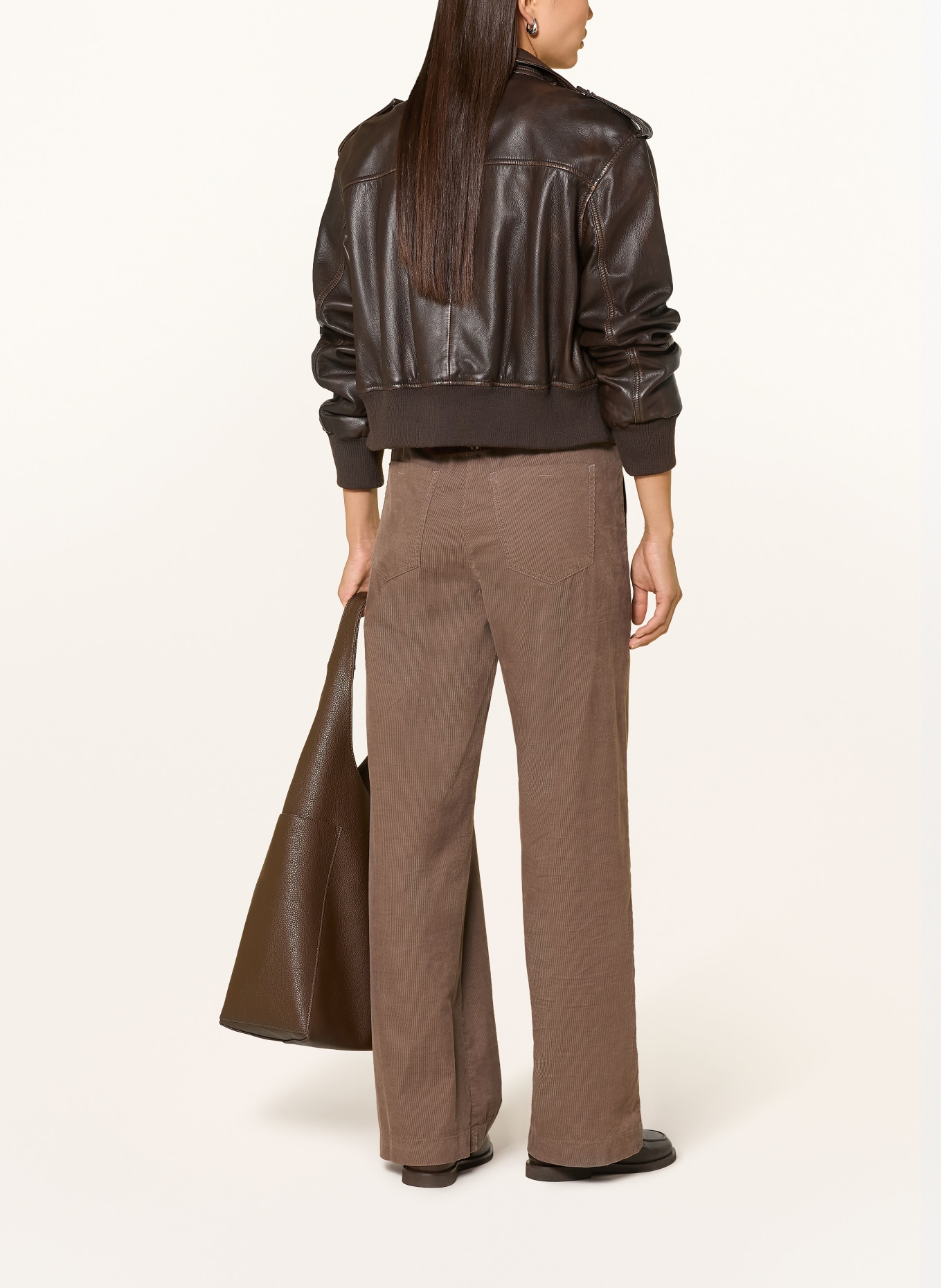 BRAX Cordbroek MAINE: TAUPE