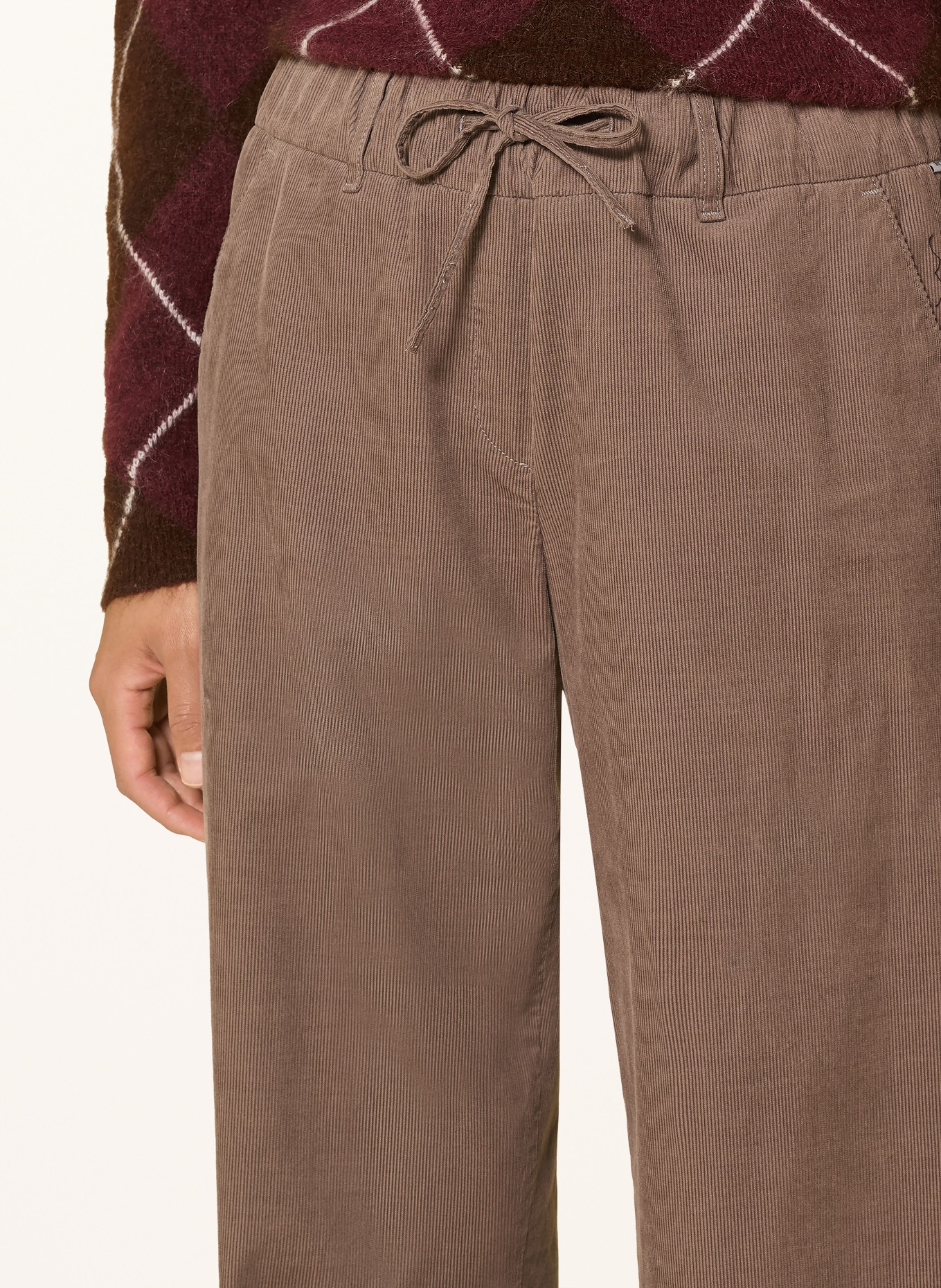 BRAX Cordbroek MAINE: TAUPE