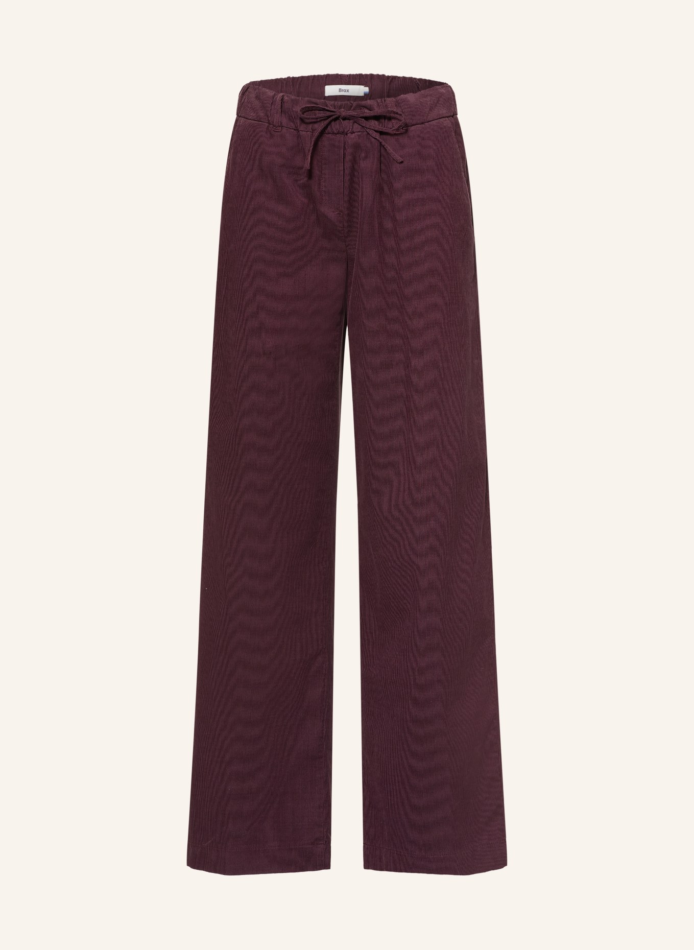BRAX Cordbroek MAINE: DONKERROOD