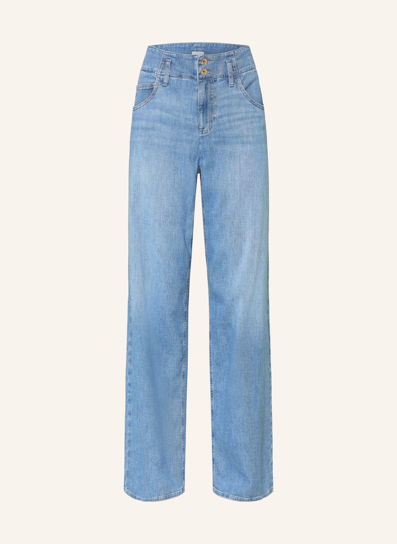 BRAX Wide Leg Jeans MAINE: 19 USED LIGHT VINTAGE BLUE