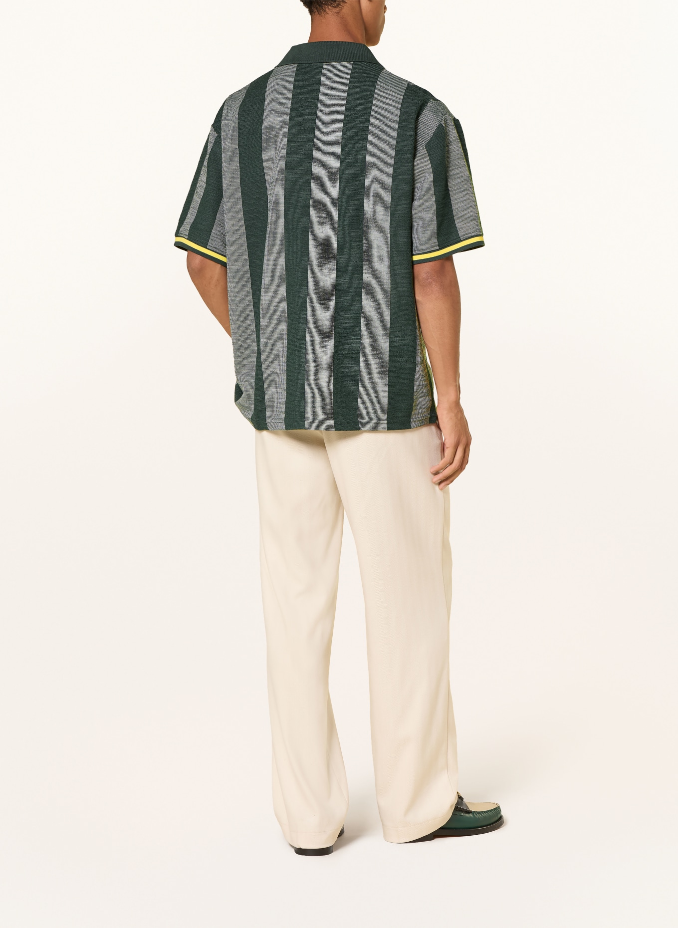 LES DEUX T-shirt: GROEN / JAUNE / BLANC
