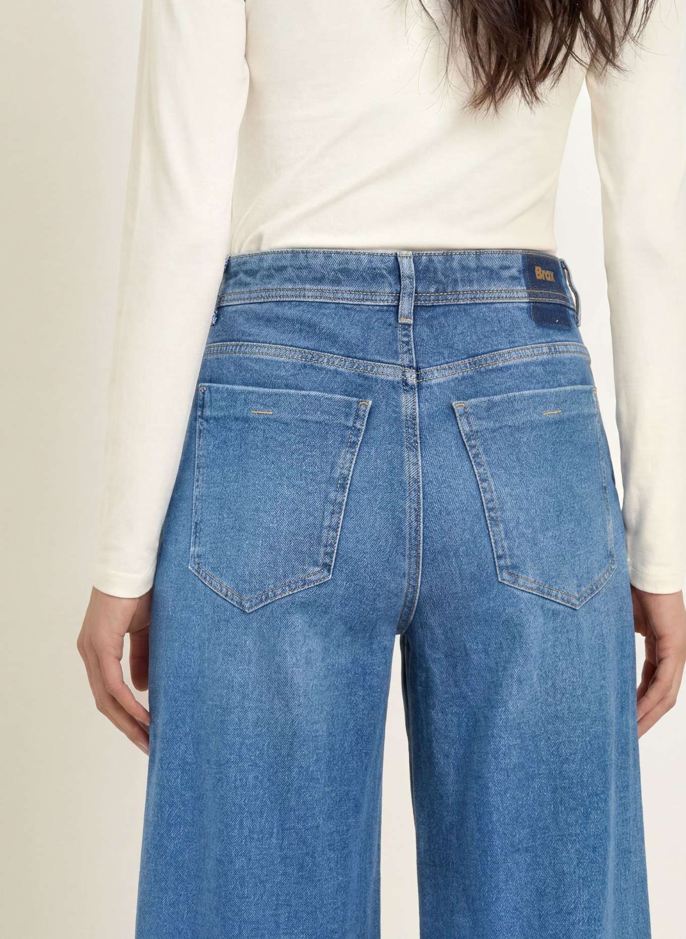 BRAX Jeansculotte MELLI: 18 USED LIGHT BLUE