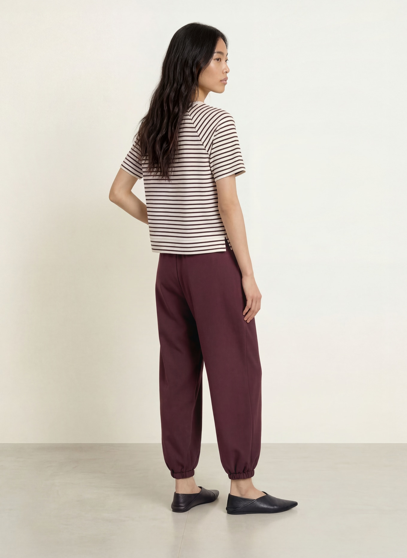 BRAX T-shirt BAILEE: WIT / ZWART