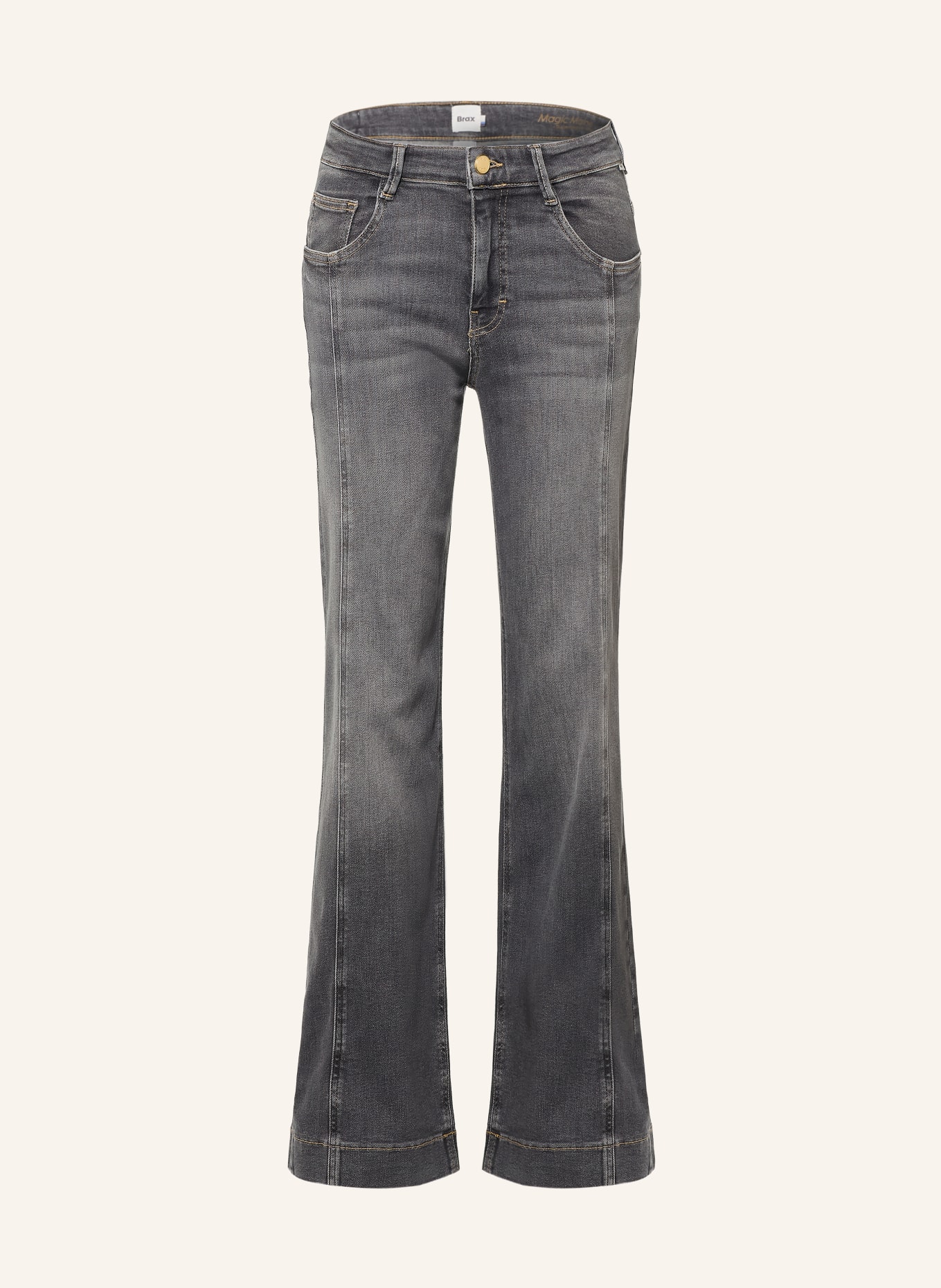 BRAX Jeans med brede ben MAINE: 09 USED GREY