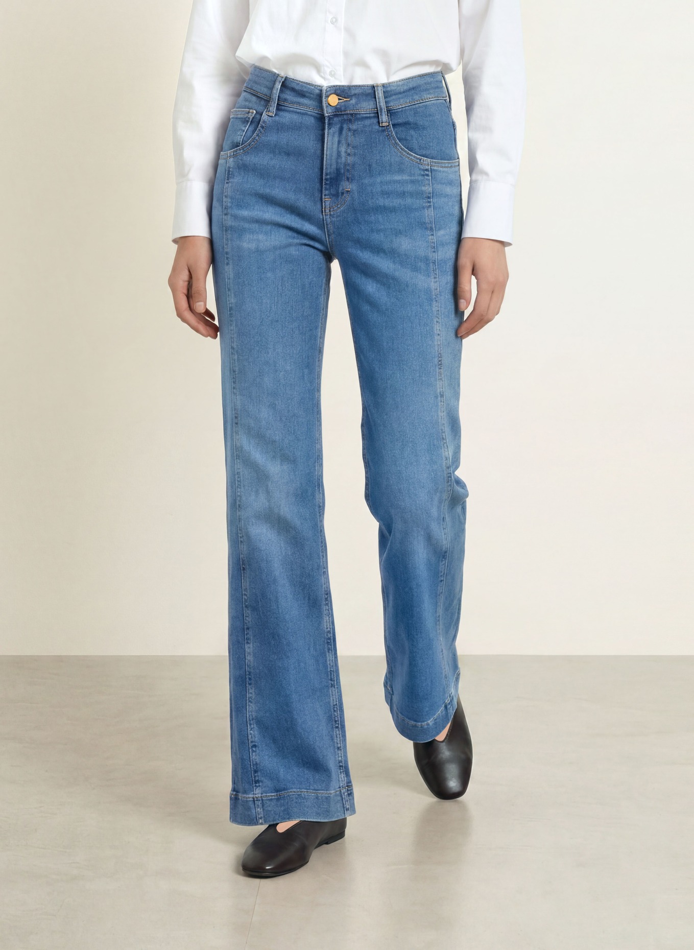 BRAX Wide leg jeans MAINE: 25 USED REGULAR BLUE