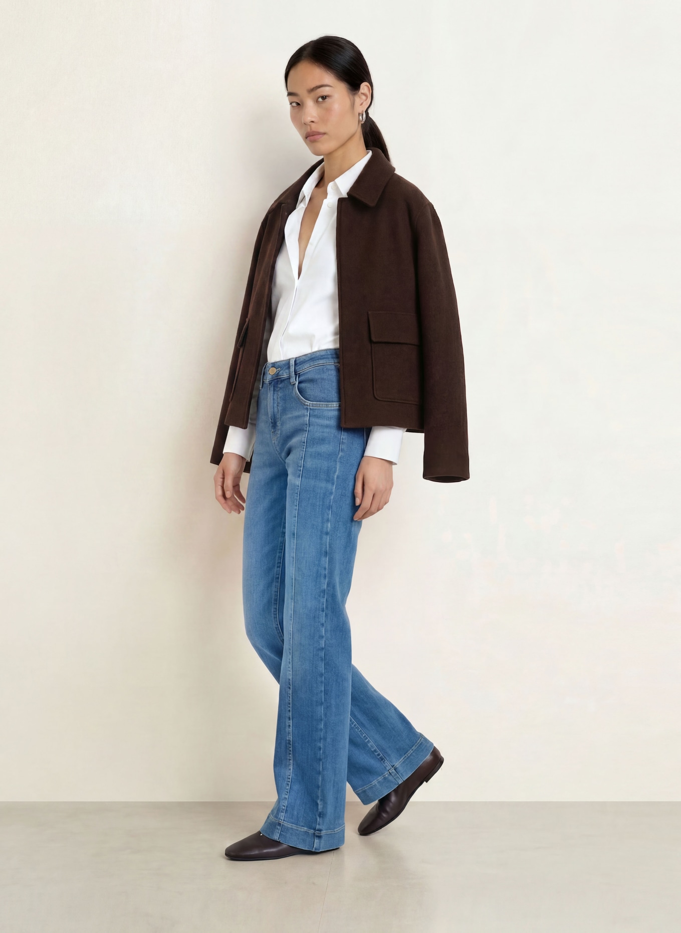 BRAX Wide leg jeans MAINE: 25 USED REGULAR BLUE