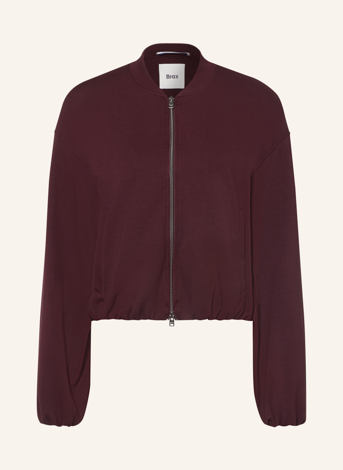 BRAX Sweatjacke BECKY.L: ROSA / CREME