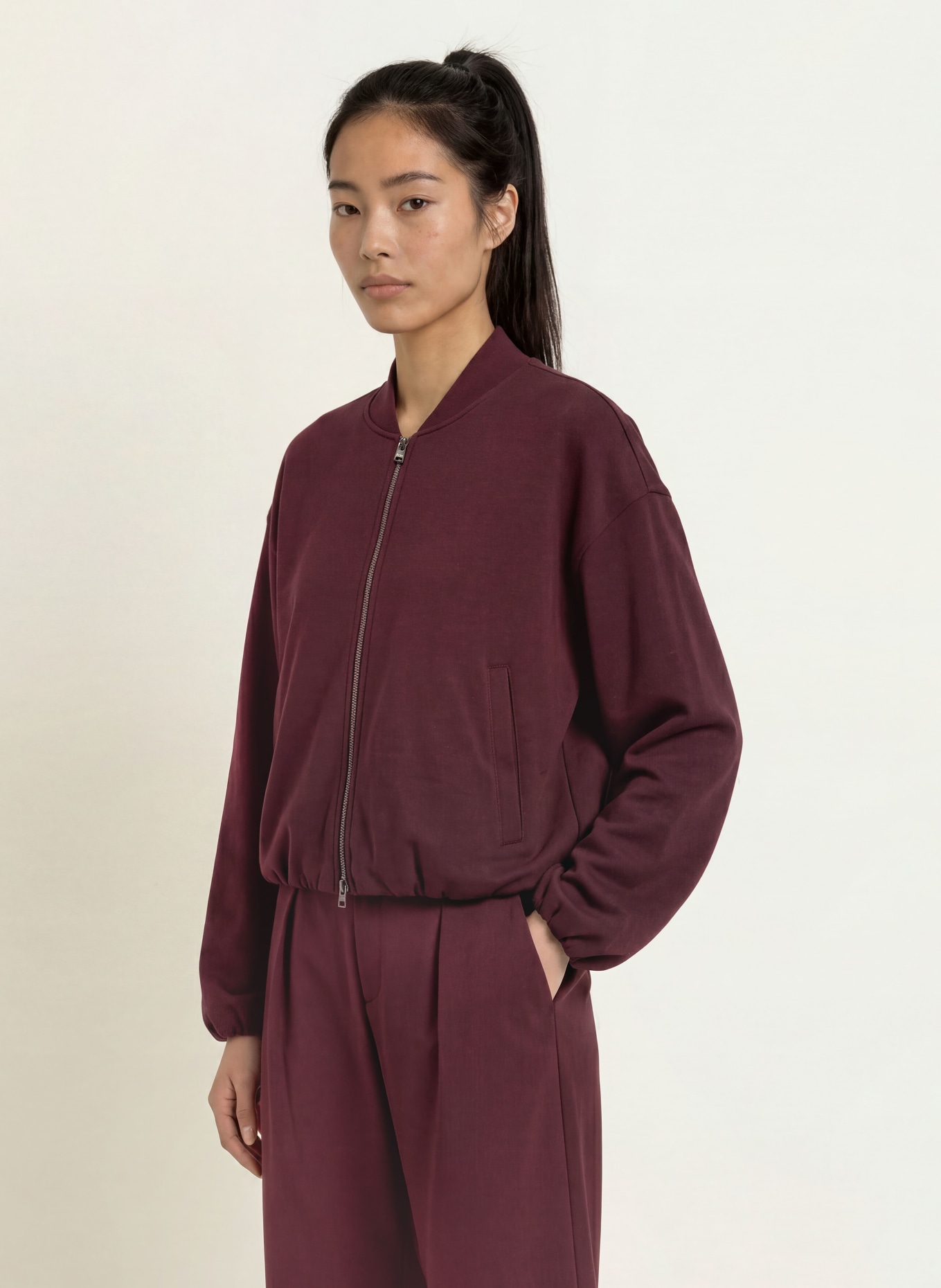 BRAX Sweatjacke BECKY.L: ROSA / CREME