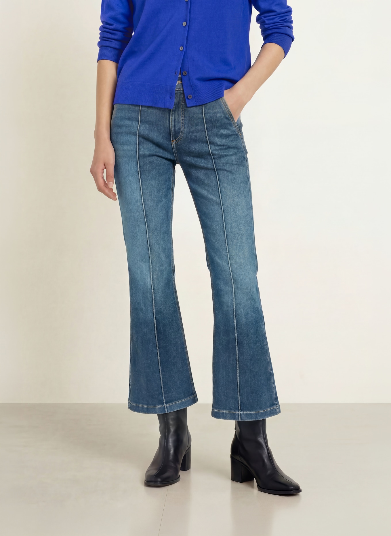 BRAX Jean LACEY S: 23 USED VINTAGE BLUE