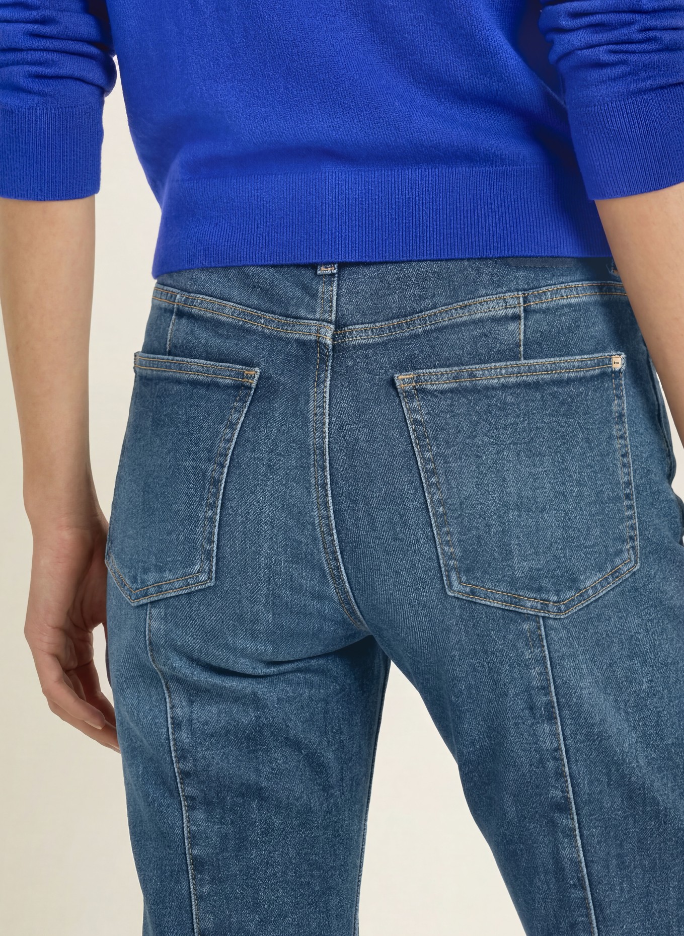 BRAX Jean LACEY S: 23 USED VINTAGE BLUE