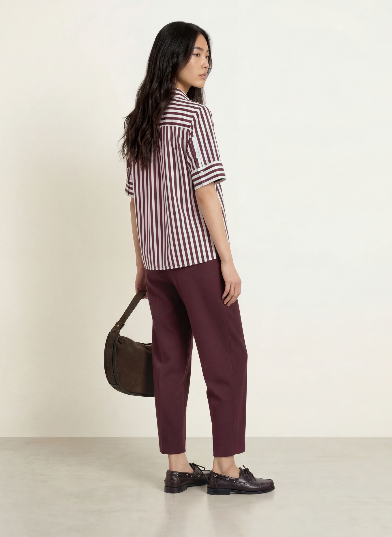 BRAX Hemdbluse VICA FRIL mit Rüschen