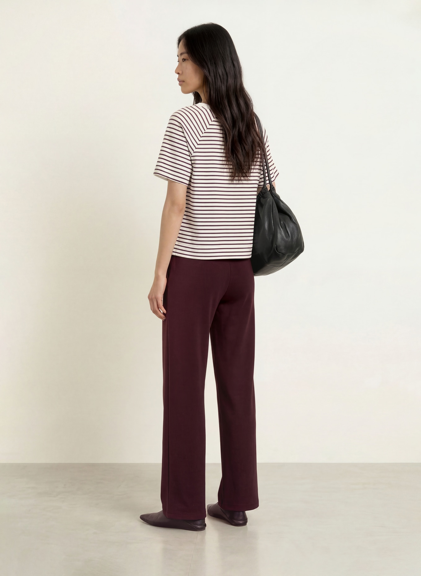 BRAX Marlene-broek MAINE: DONKERPAARS