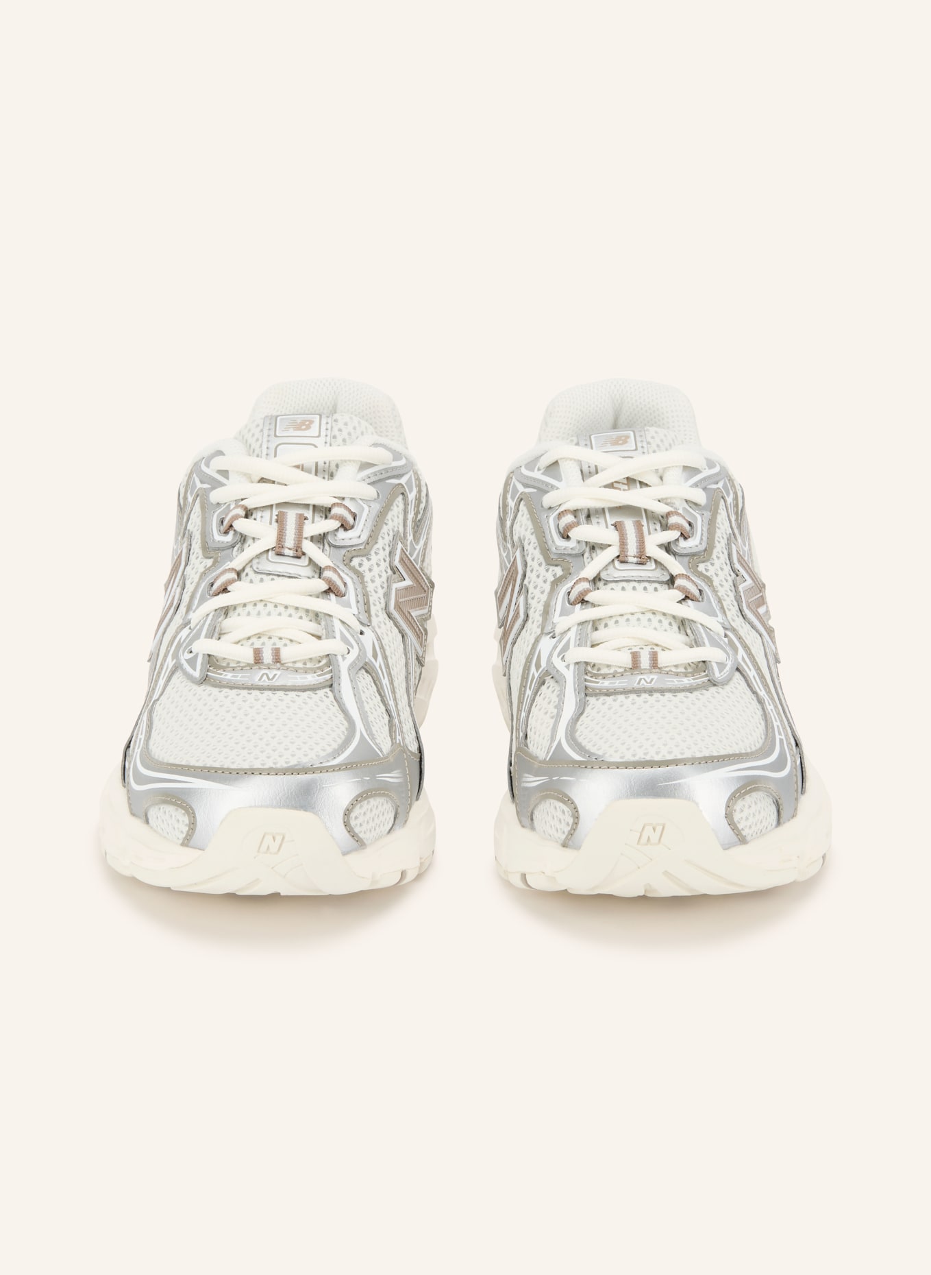 new balance Sneaker 740: ECRU / SILBER / TAUPE
