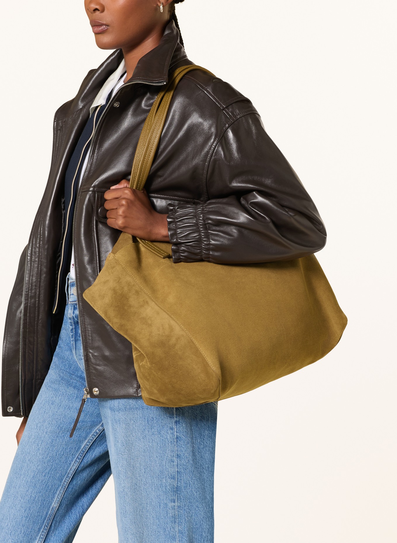 KURT GEIGER Shopper VIOLET: HELLBRAUN