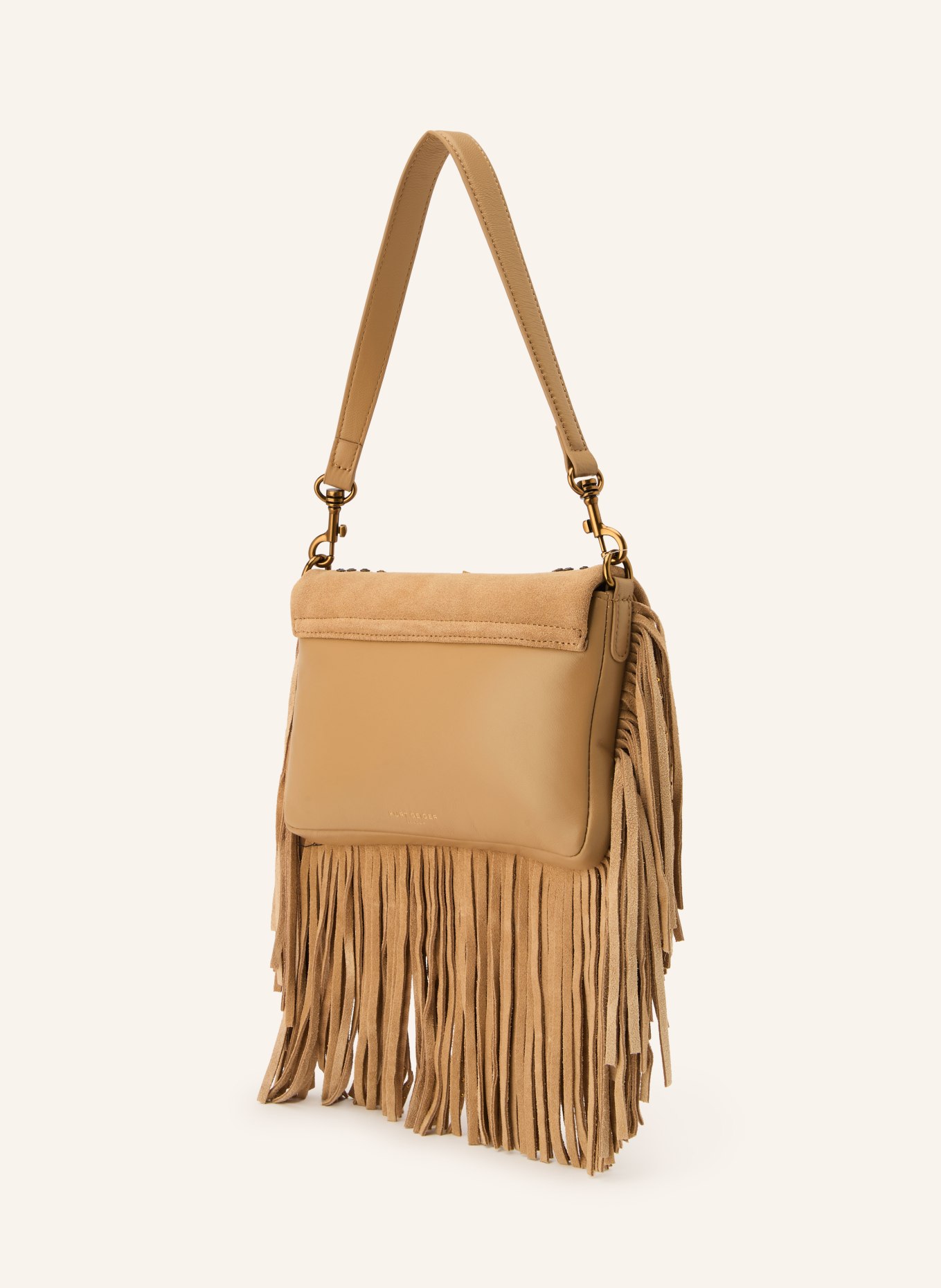 KURT GEIGER Umhängetasche OXFORD mit Schmucksteinen: CAMEL