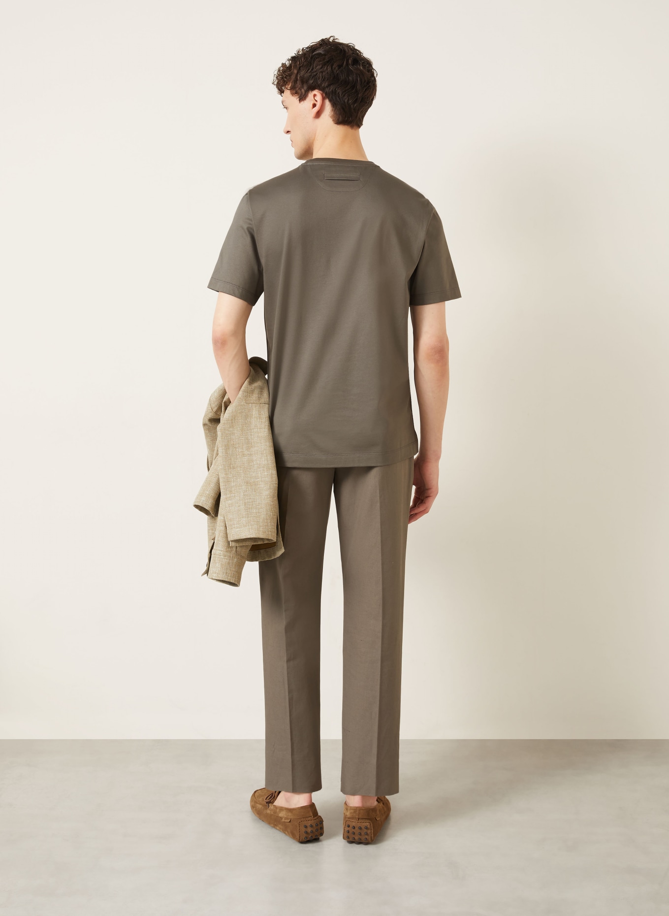 ZEGNA T-Shirt: KHAKI
