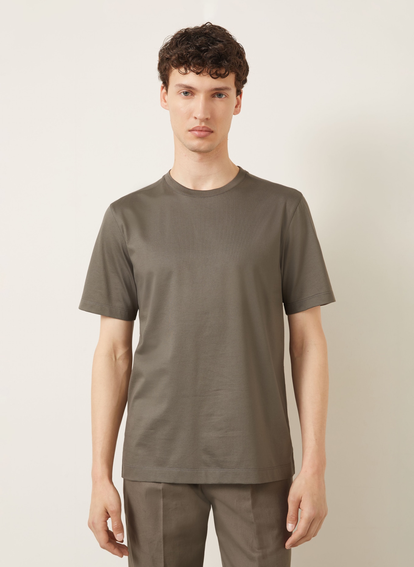 ZEGNA T-Shirt: KHAKI