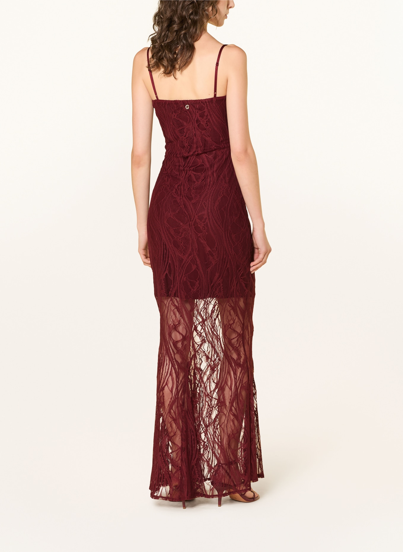 GUESS Kantjurk EVELYN: DONKERROOD