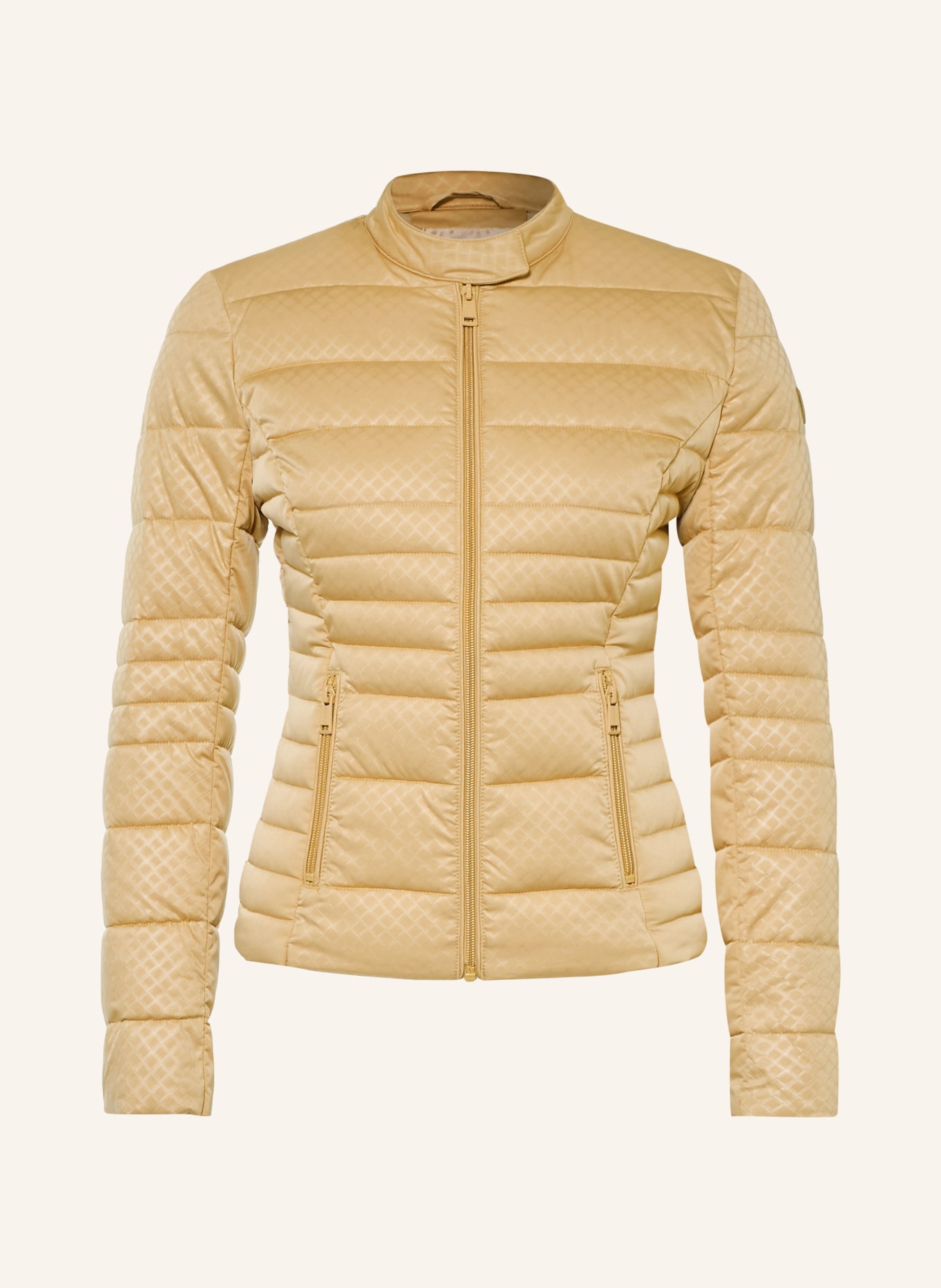 GUESS Quilted Jacket NEW VONA: CAMEL