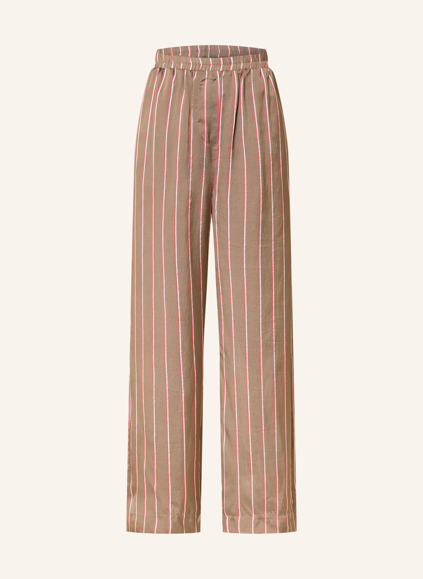 The Frankie Shop Hose: BRAUN / ROT / WEISS