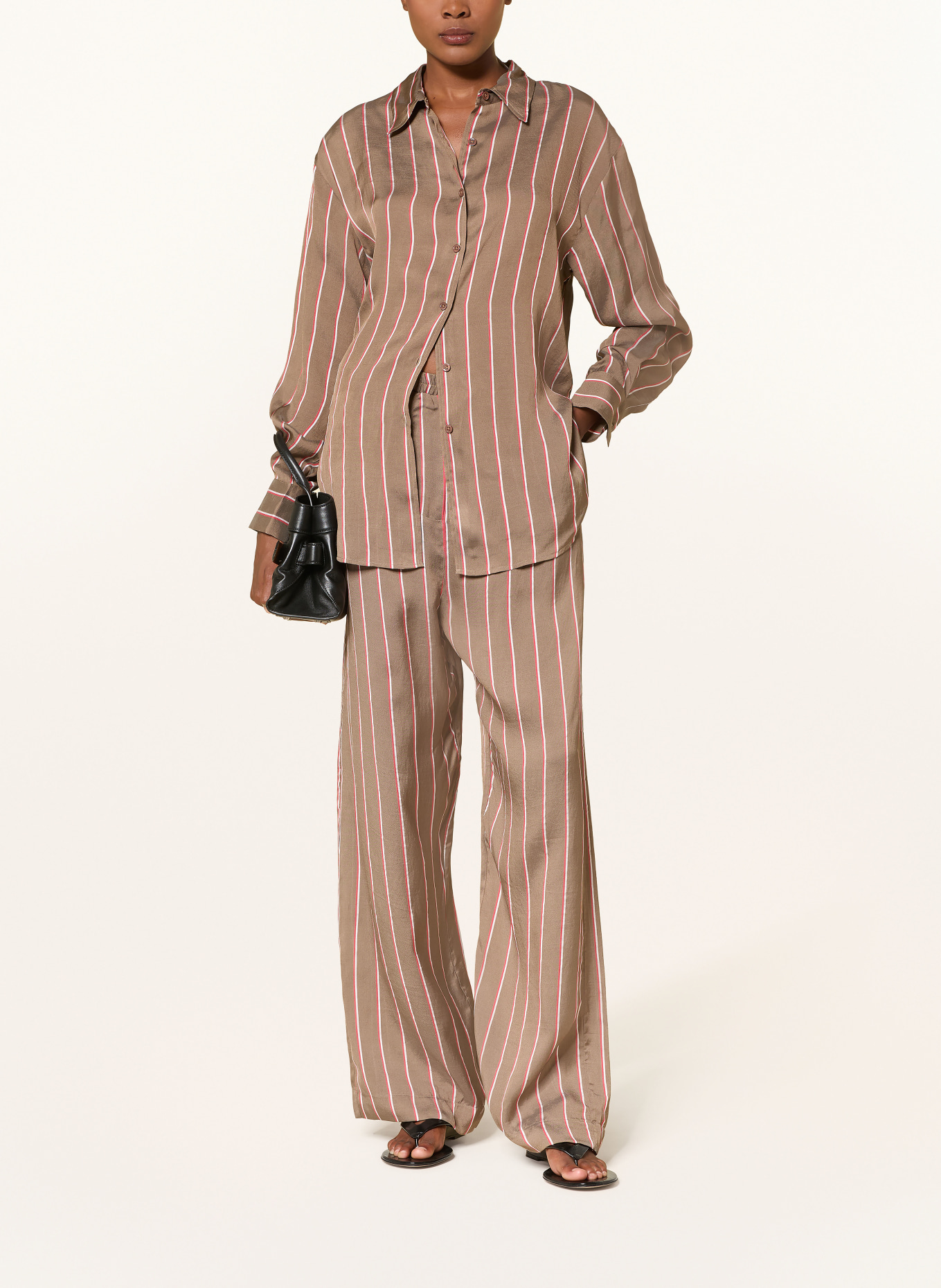 The Frankie Shop Hose: BRAUN / ROT / WEISS