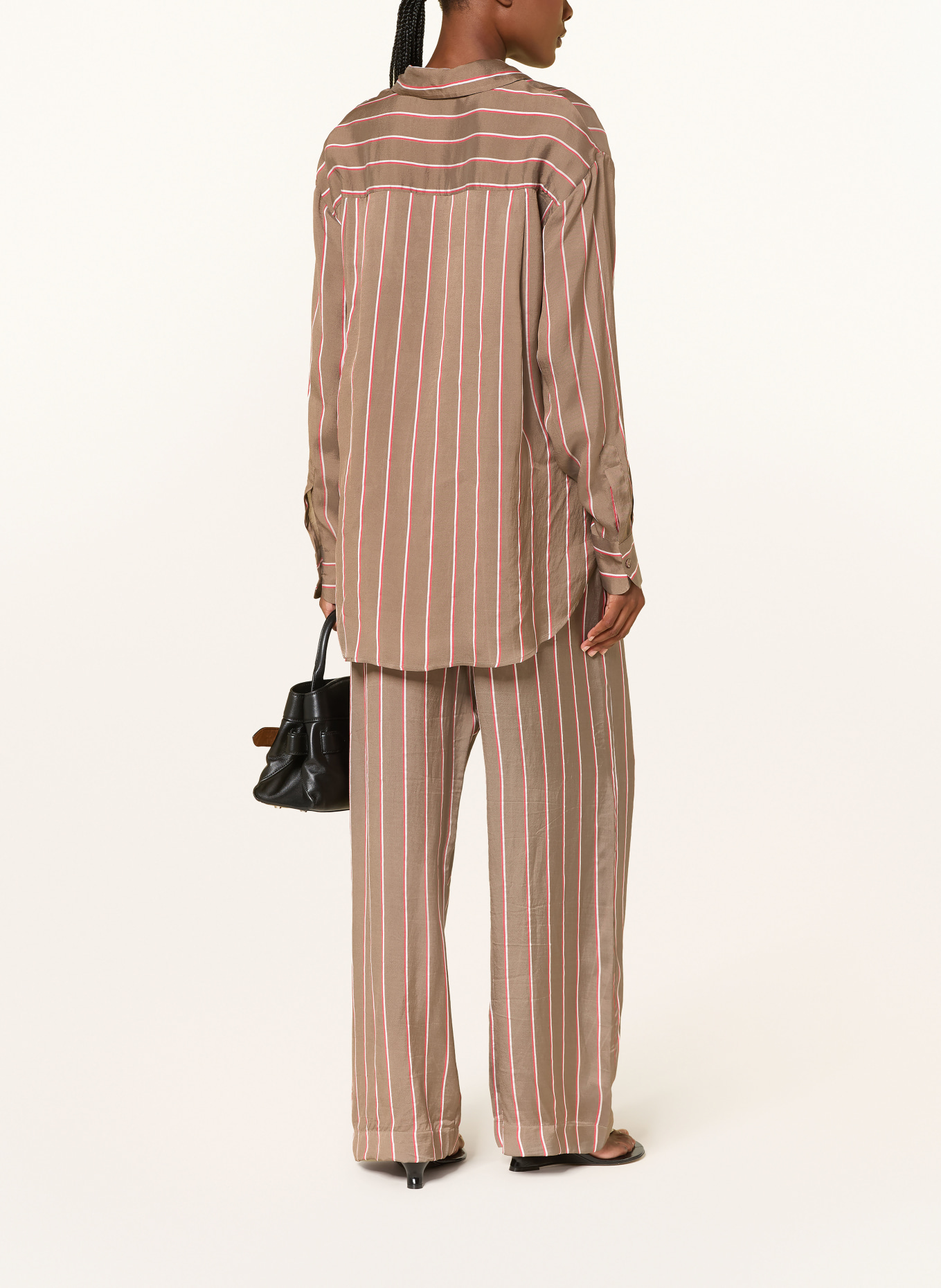 The Frankie Shop Hose: BRAUN / ROT / WEISS