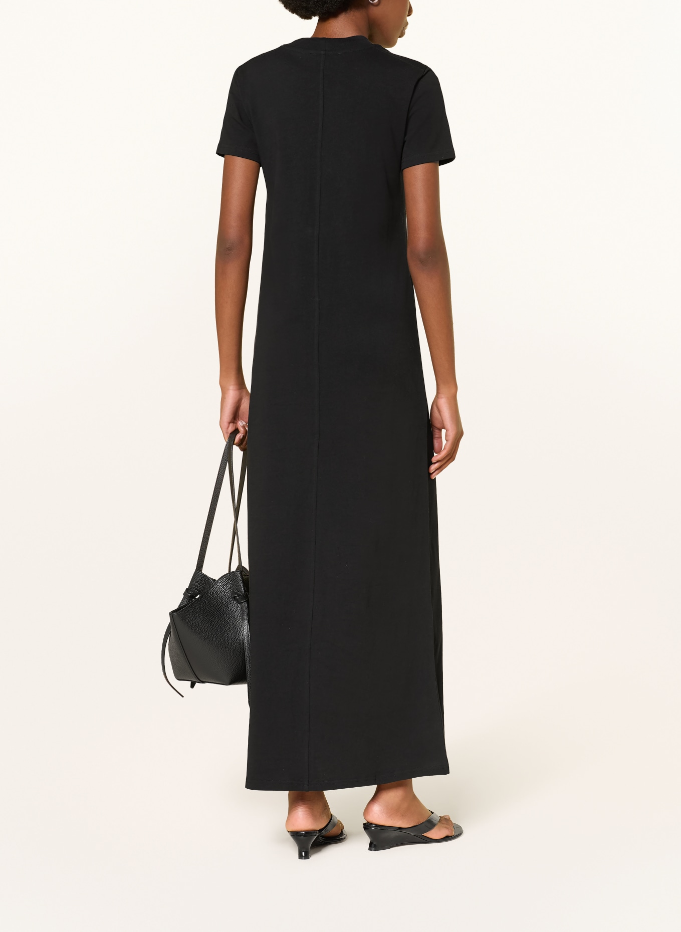The Frankie Shop Jerseyjurk MALO: ZWART