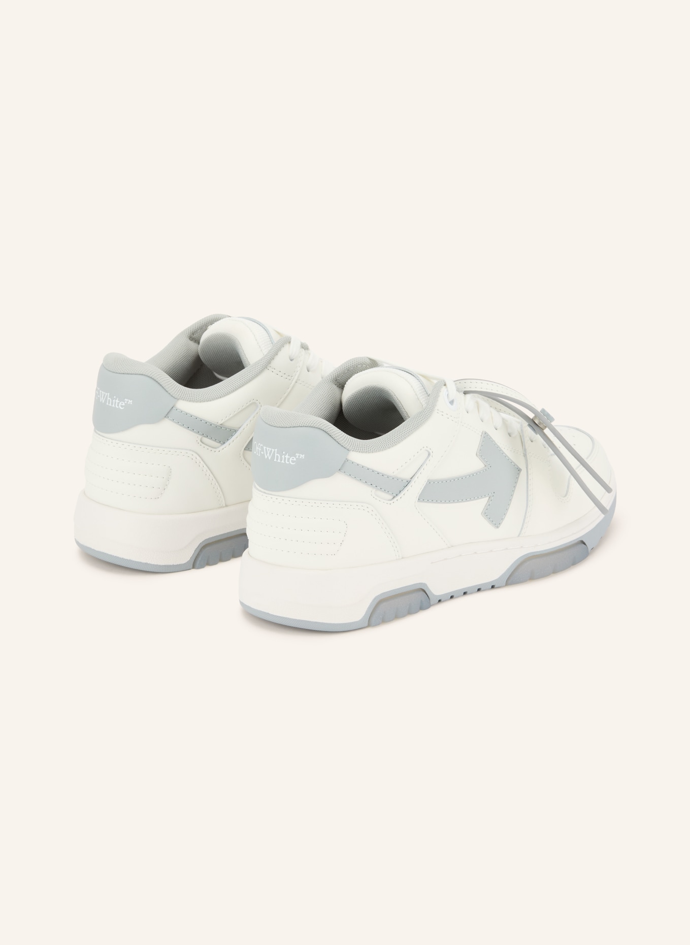 Off-White Sneaker OUT OF OFFICE: HVID / GRÅ