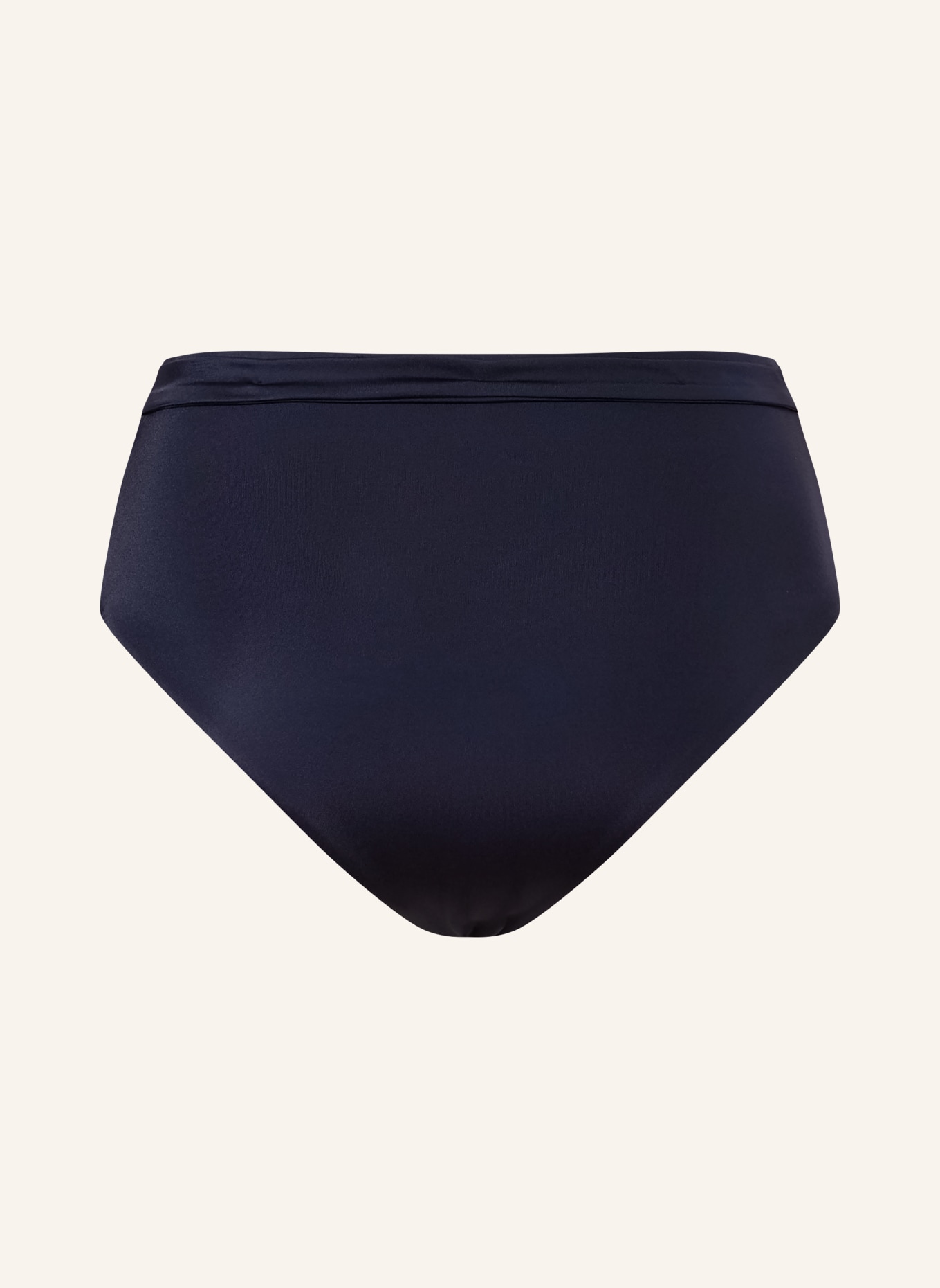 BOSS Bikinibroekje met hoge taille DOUBLE B: DONKERBLAUW