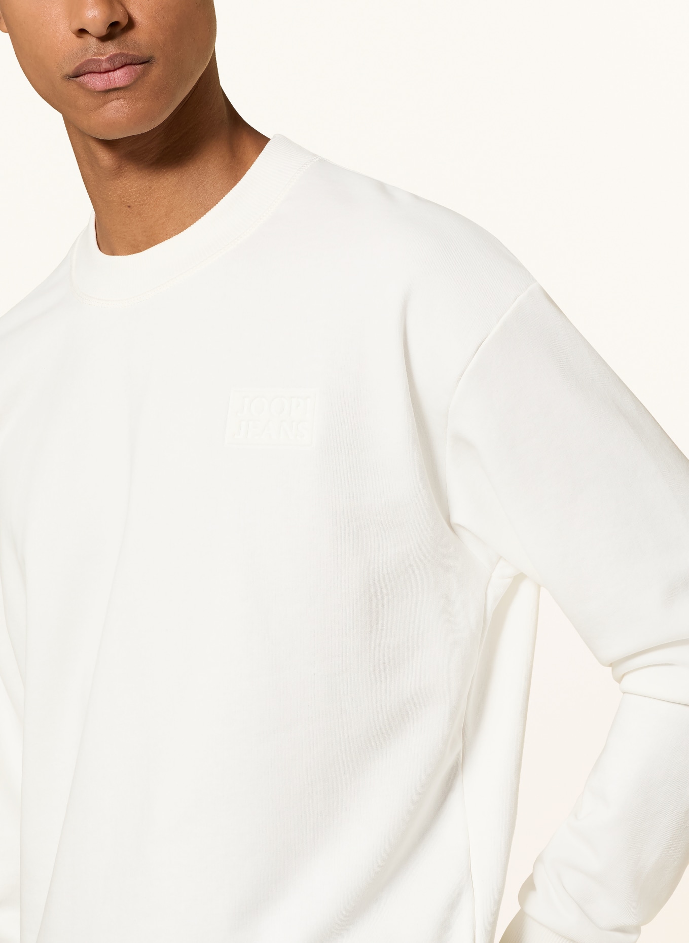 JOOP! JEANS Sweatshirt ANASTAN: CREME