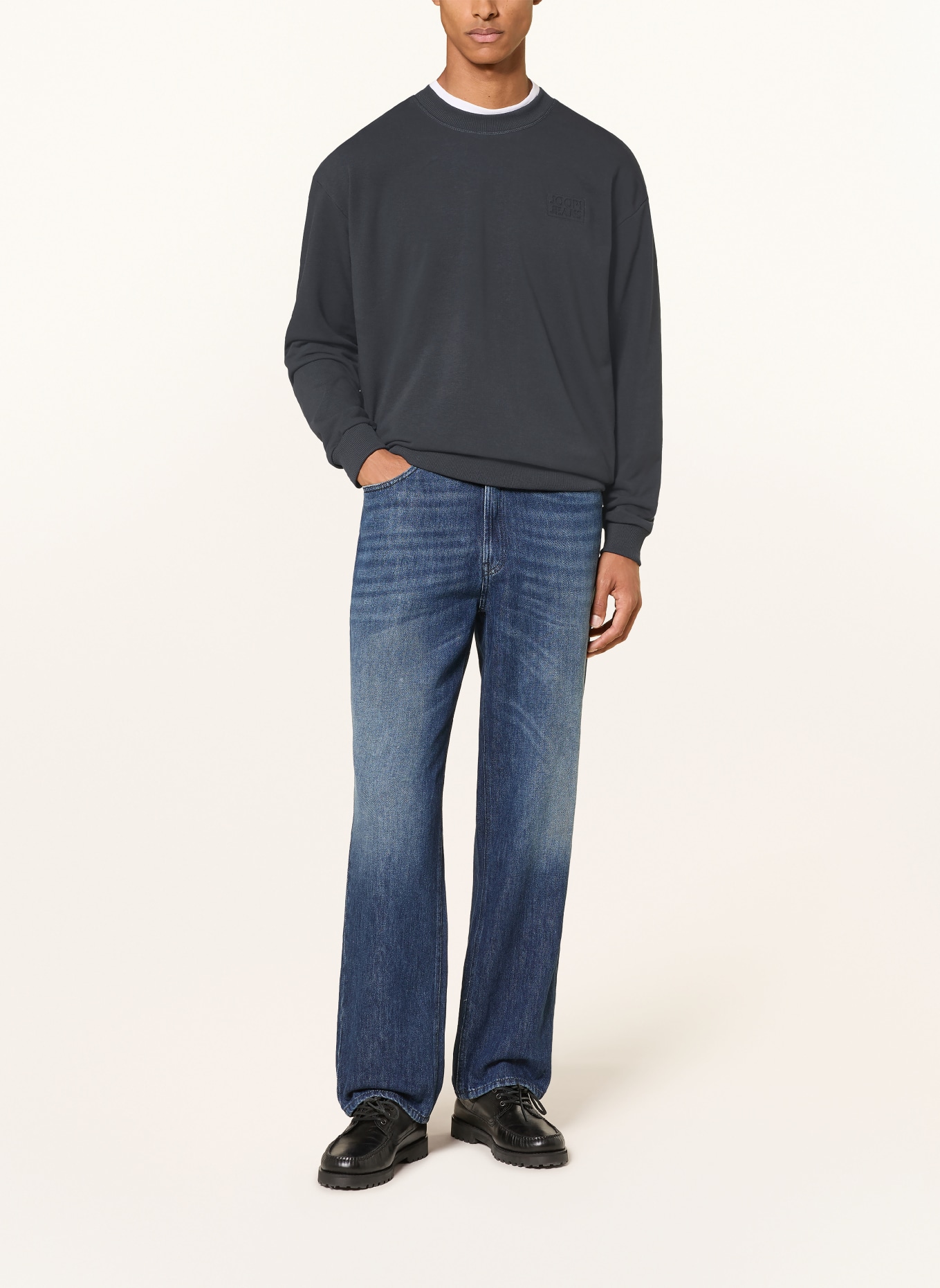 JOOP! JEANS Sweatshirt ANASTAN: DUNKELBLAU