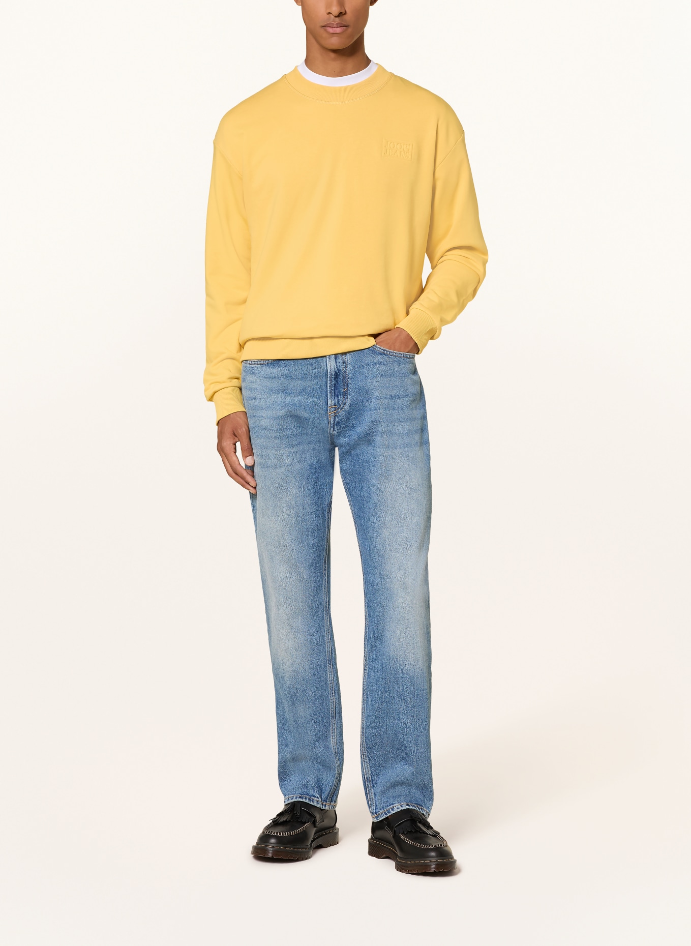 JOOP! JEANS Sweat-shirt ANASTAN: JAUNE FONCÉ