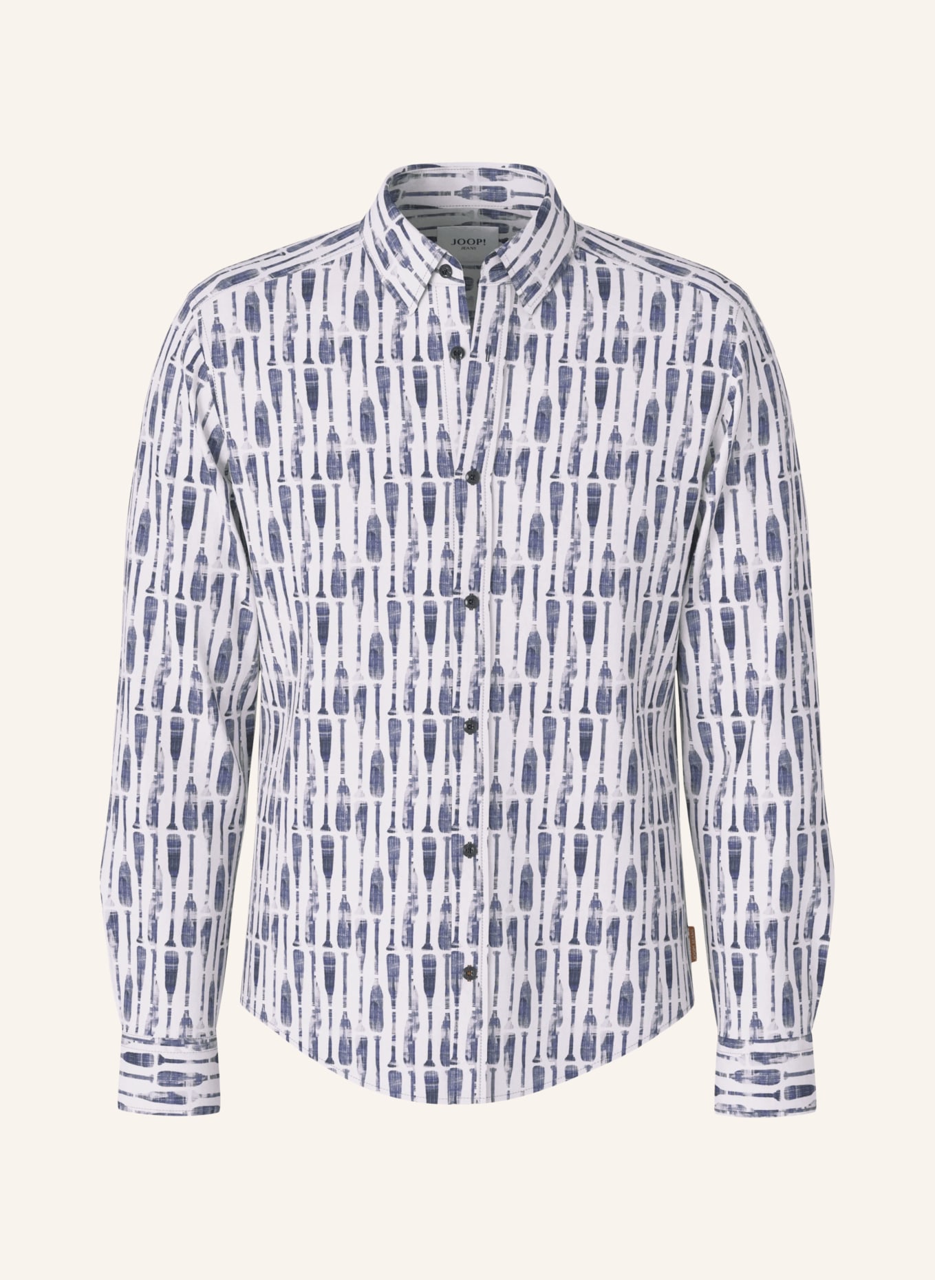JOOP! JEANS Hemd HANSON Regular Fit: WEISS / BLAU