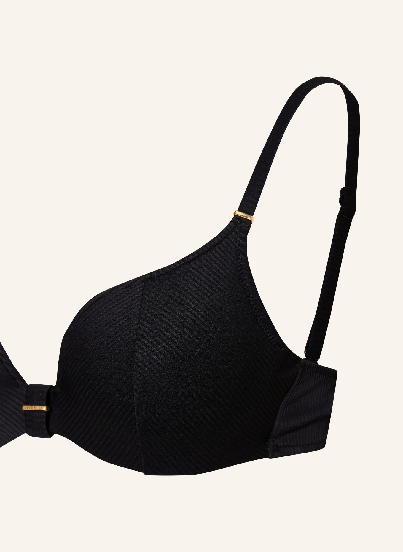 MARIE JO Underwire bikini top CASSIE: BLACK