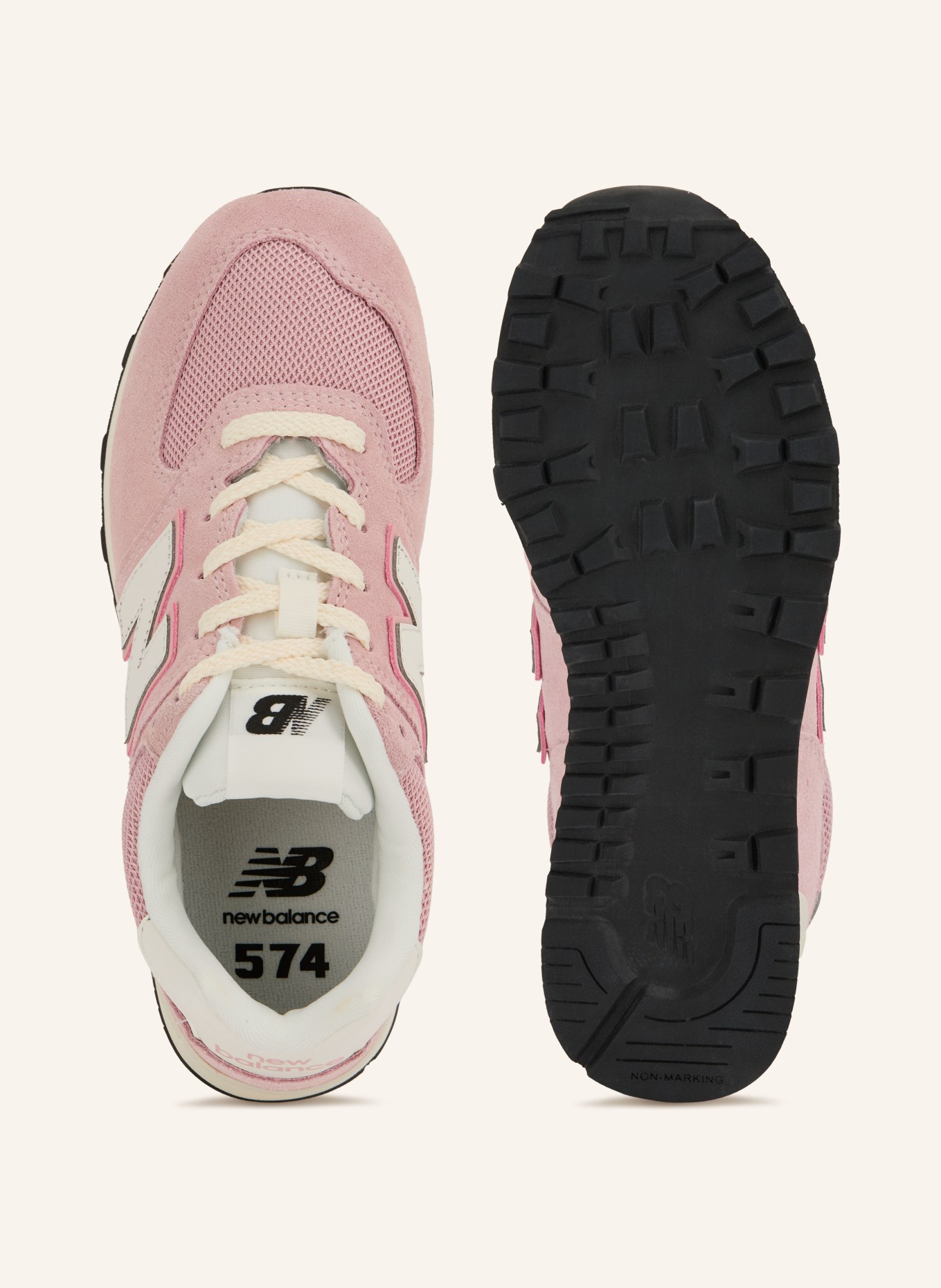 new balance Sneakers 574: PINK / WHITE