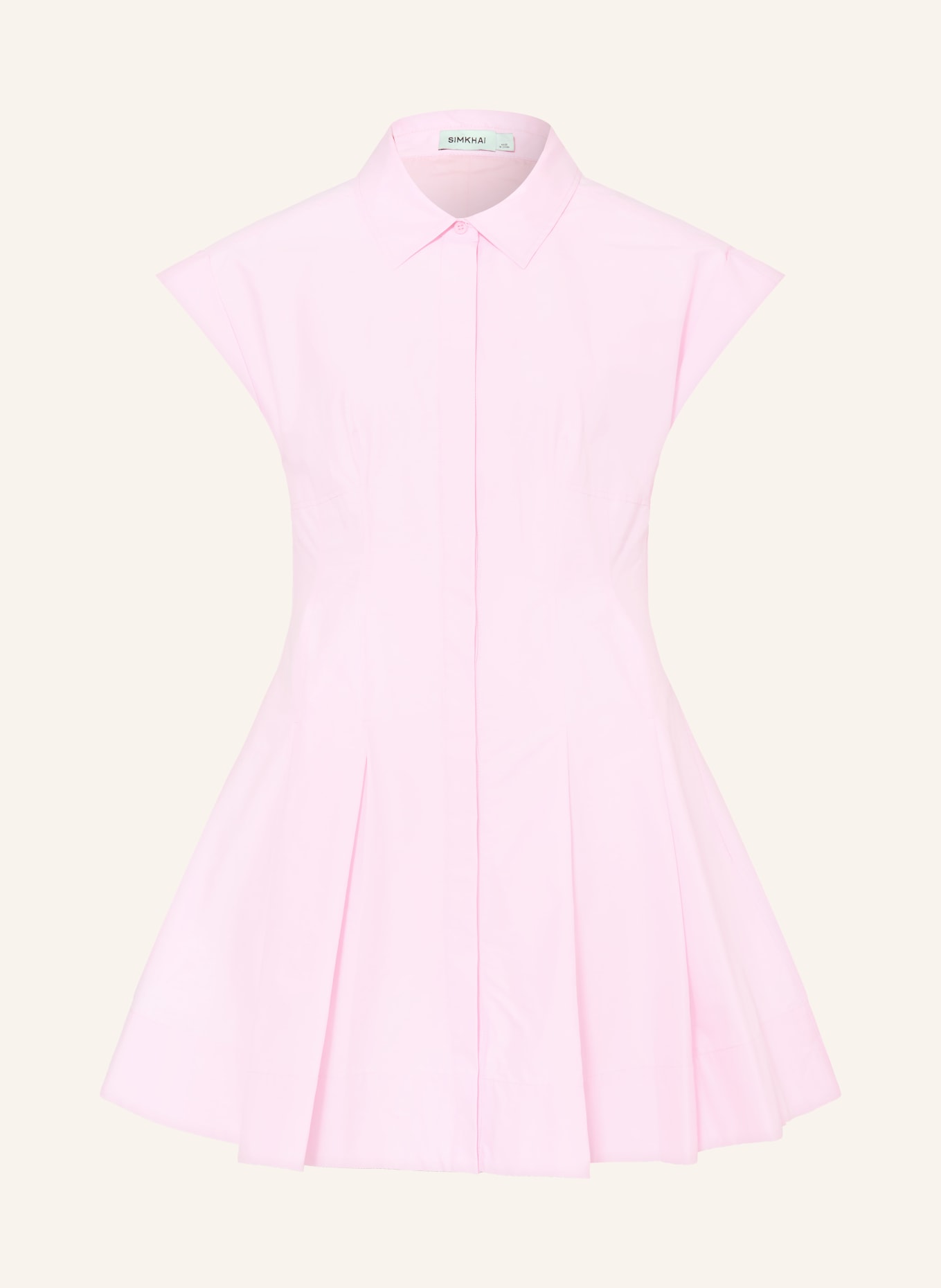 SIMKHAI Hemdblusenkleid CLEMMIE: ROSA