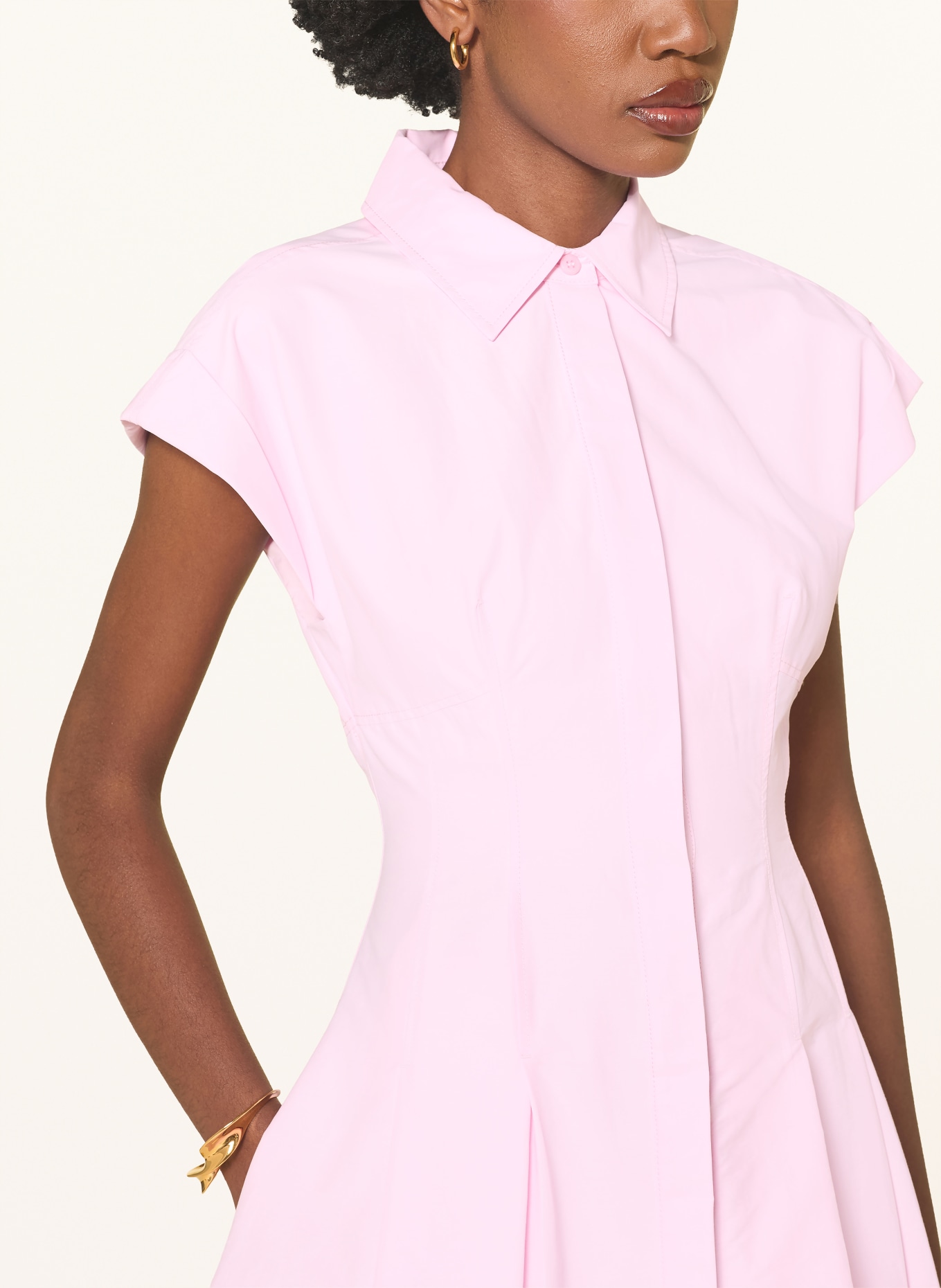 SIMKHAI Hemdblusenkleid CLEMMIE: ROSA