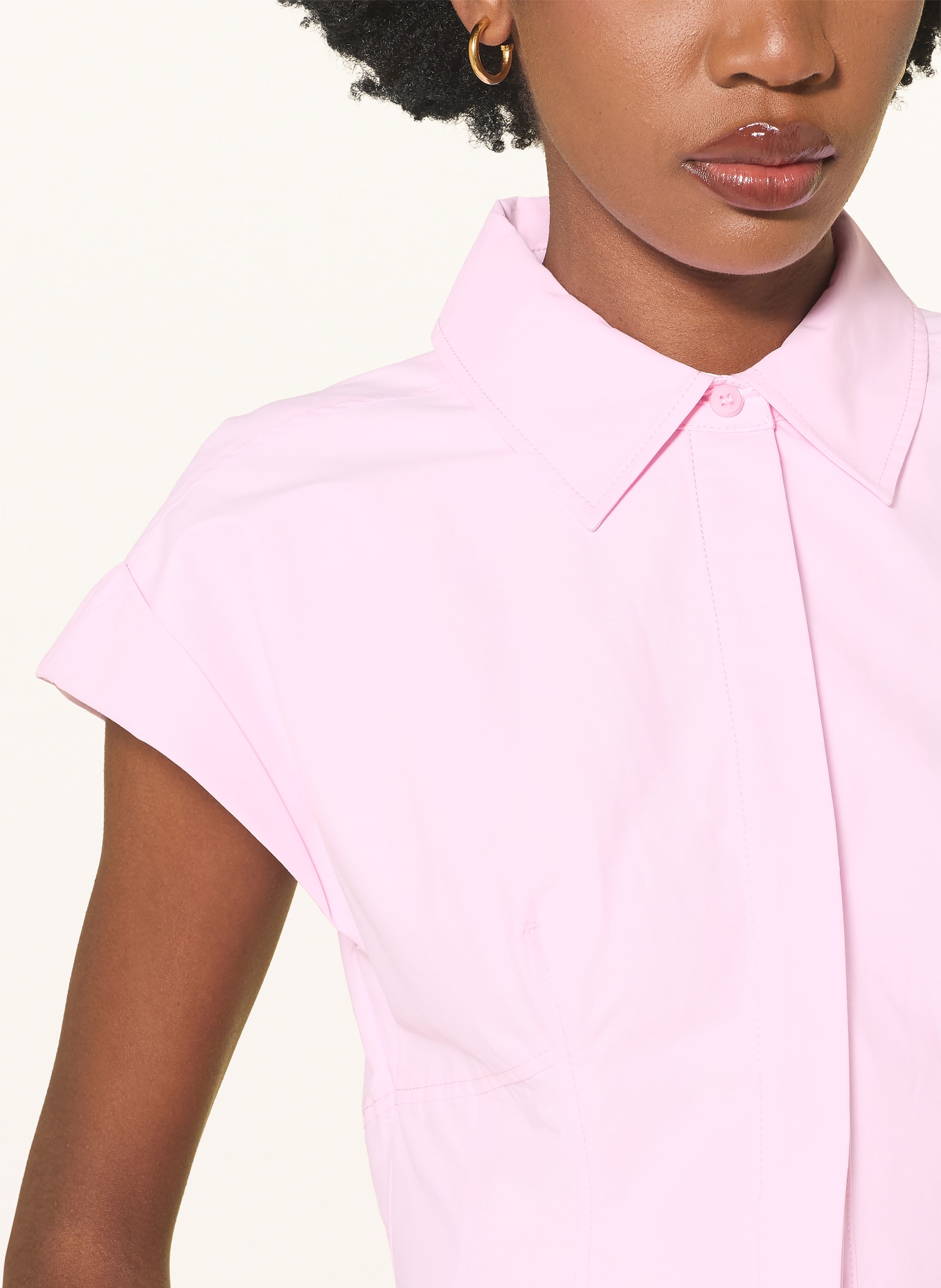 SIMKHAI Hemdblusenkleid CLEMMIE: ROSA