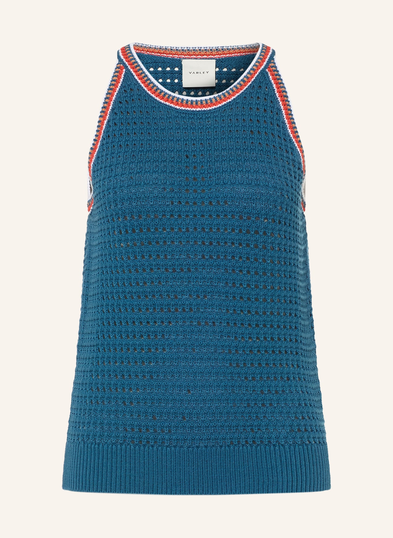 VARLEY Stricktop ABERG: PETROL / ORANGE / WEISS