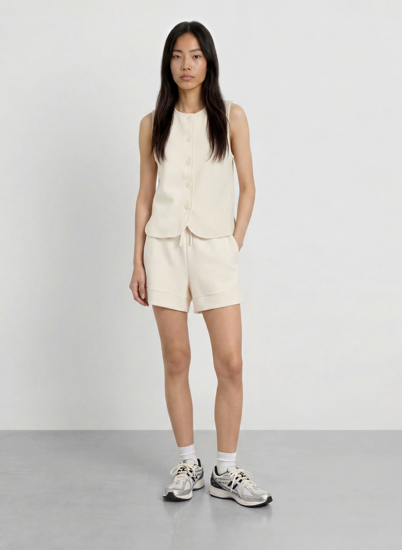 VARLEY Sweatweste JOSIE: CREME