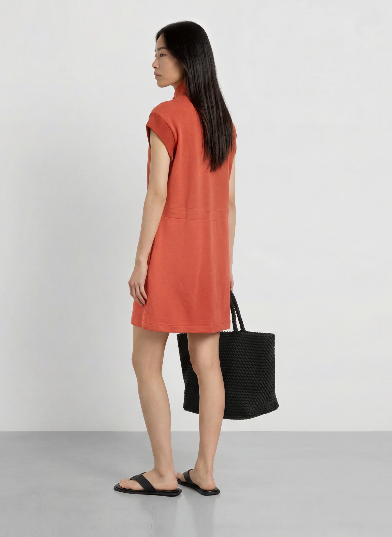 VARLEY Sweatkleid AVAYA: HELLROT