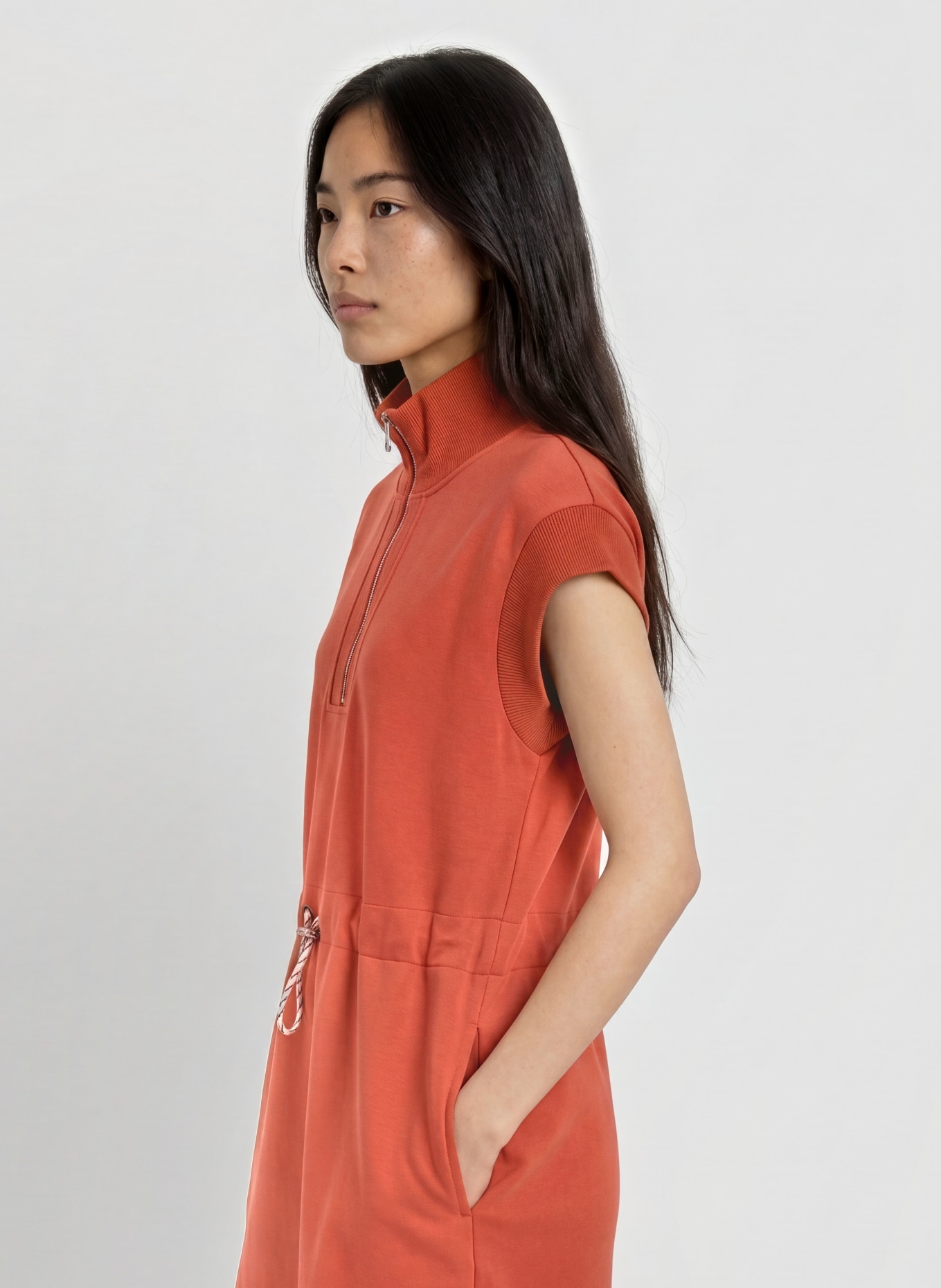 VARLEY Sweatkleid AVAYA: HELLROT