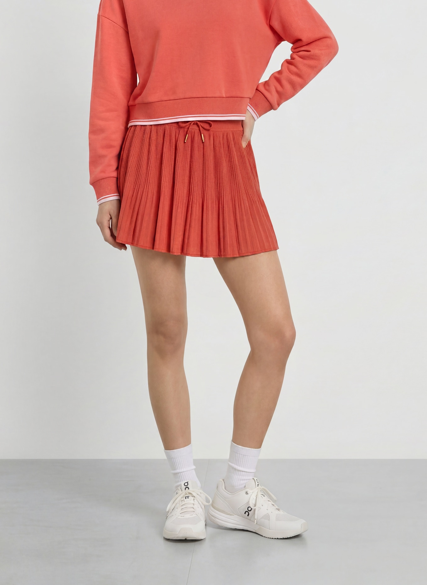 VARLEY Tennisrock DAVINA: DUNKELORANGE