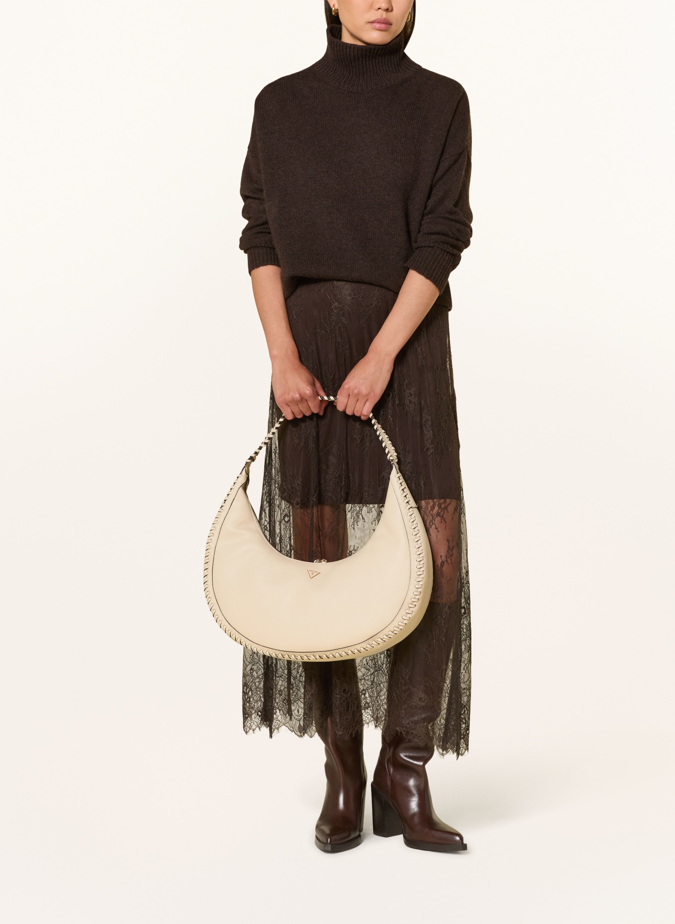GUESS PETRA Tote Bag: BLACK