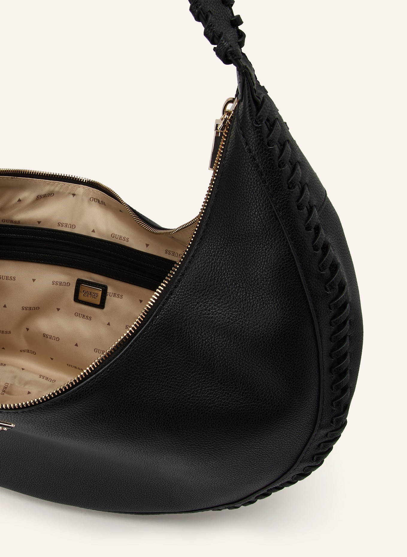 GUESS PETRA Tote Bag: CREAM