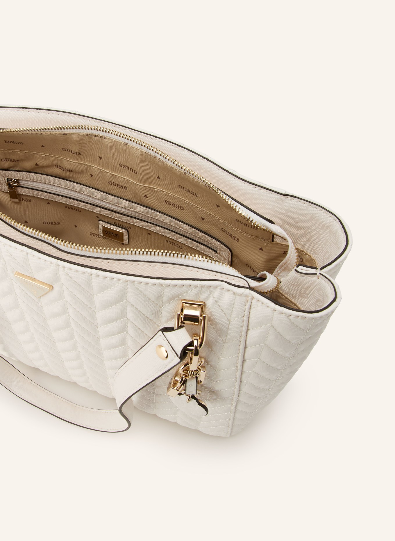 GUESS STACY NOEL Shoppers: CREAM