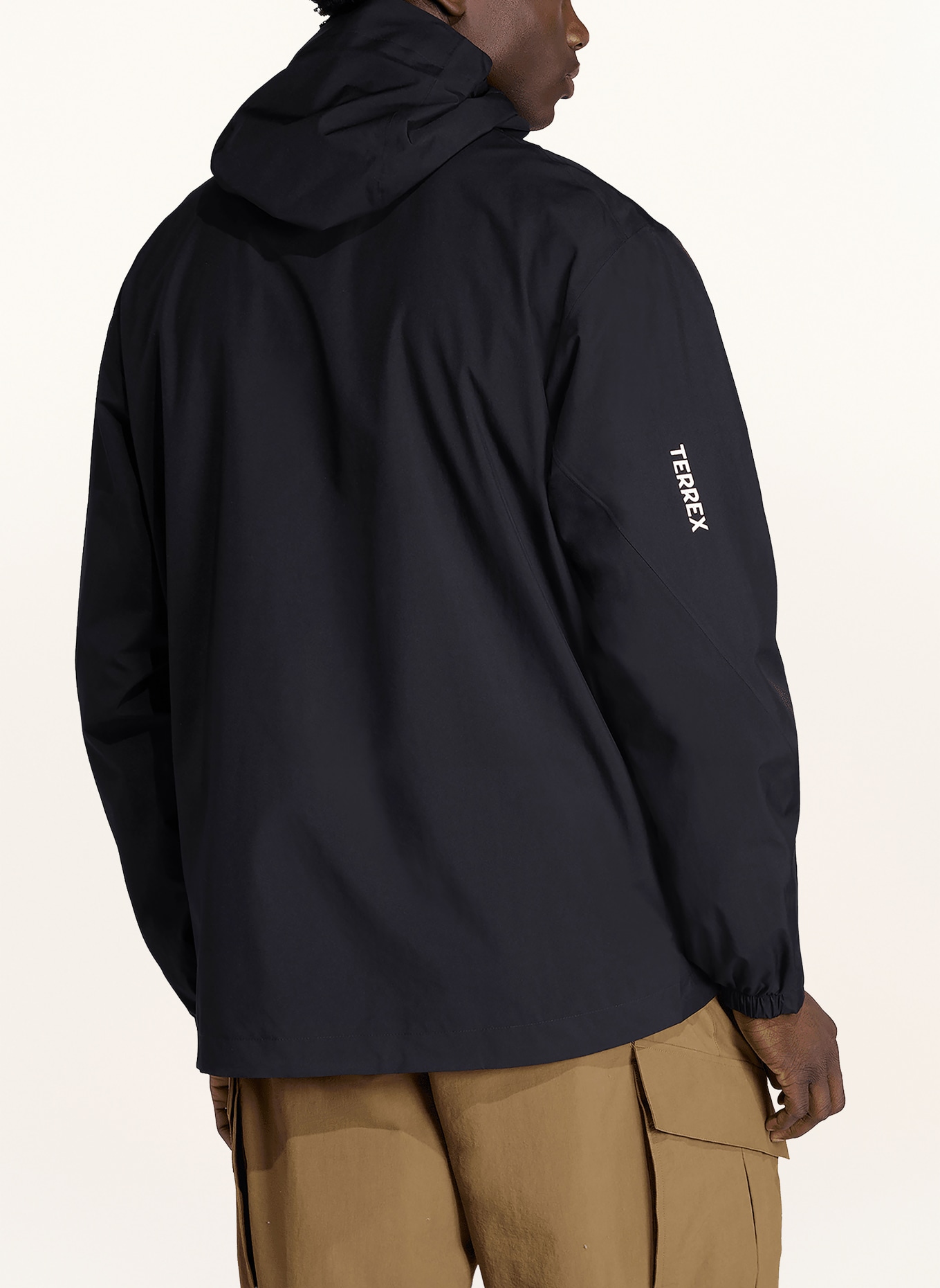 adidas TERREX Regenjacke TERREX MULTI 2 LAYER CLIMAPROOF: SCHWARZ