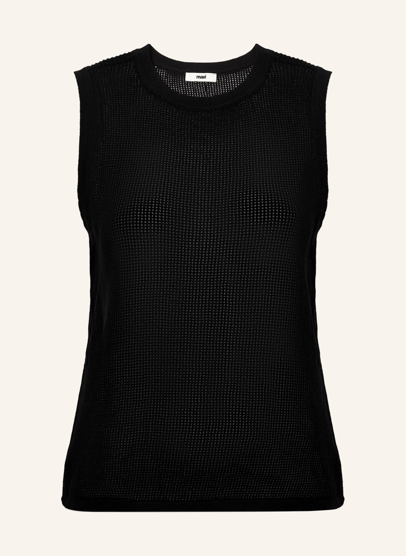 mavi Sweater vest: BLACK