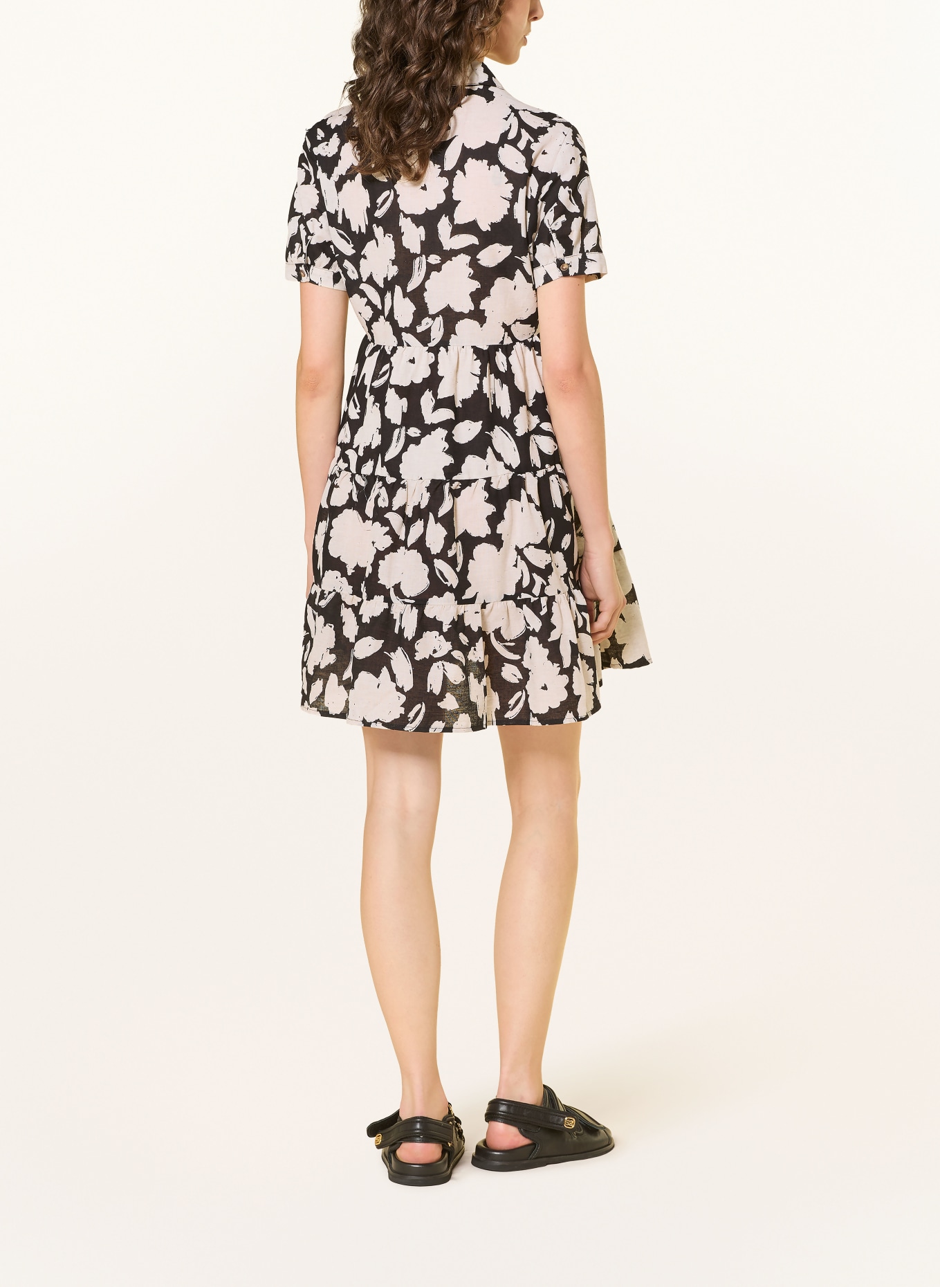 mavi Jurk: ZWART / BEIGE